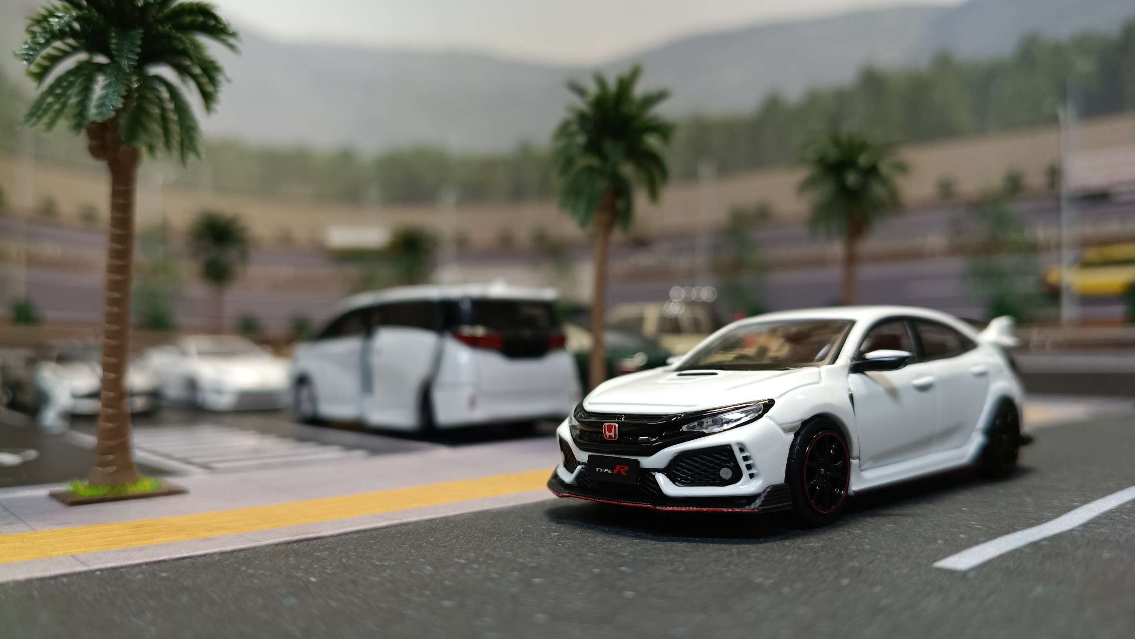 頭文字D ホンダ シビックタイプR 1/64 flyingsquad_4573448906297