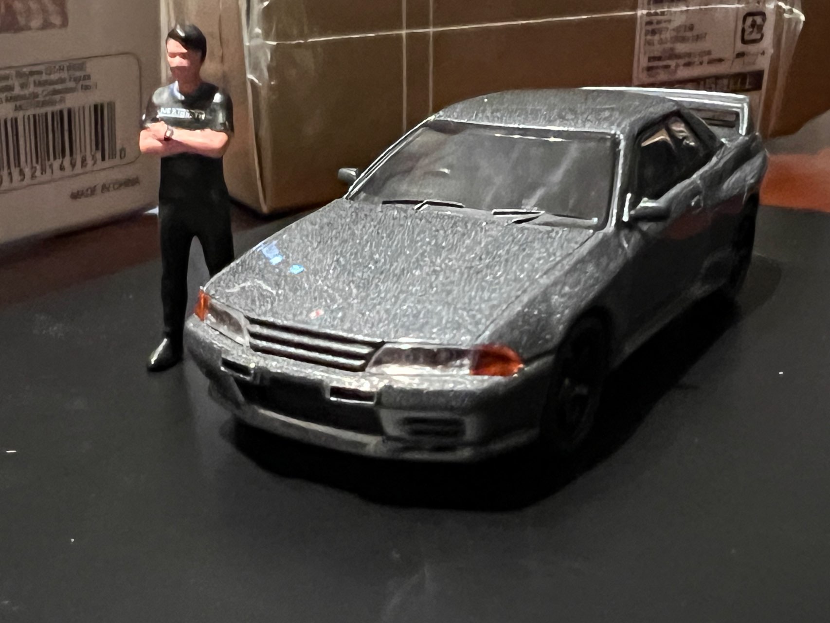1/64 Nissan スカイライン GT-R R32 ニスモガンメタル 松田次生