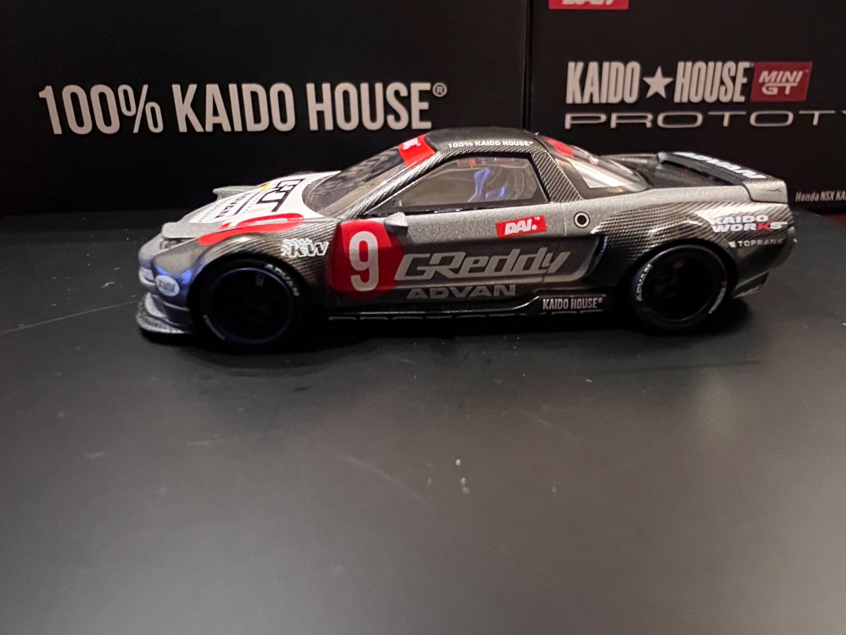 1/64 Honda NSX Kaido Test Car Spec V1(左ハンドル)【KHMG190