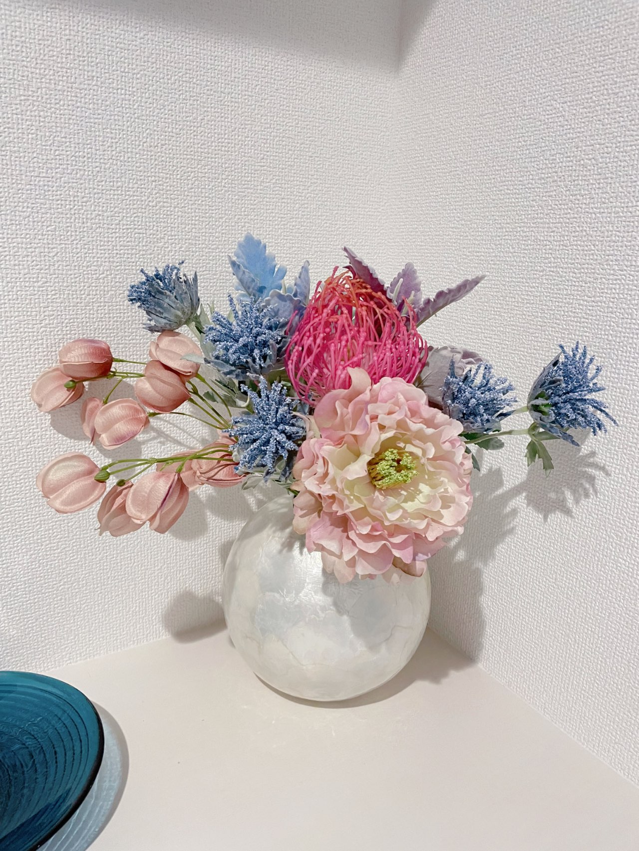 Francfranc 造花と花瓶のセット 花束 インテリア 小物 オンライン ショップ家具・インテリア - Francfranc 造花と花瓶