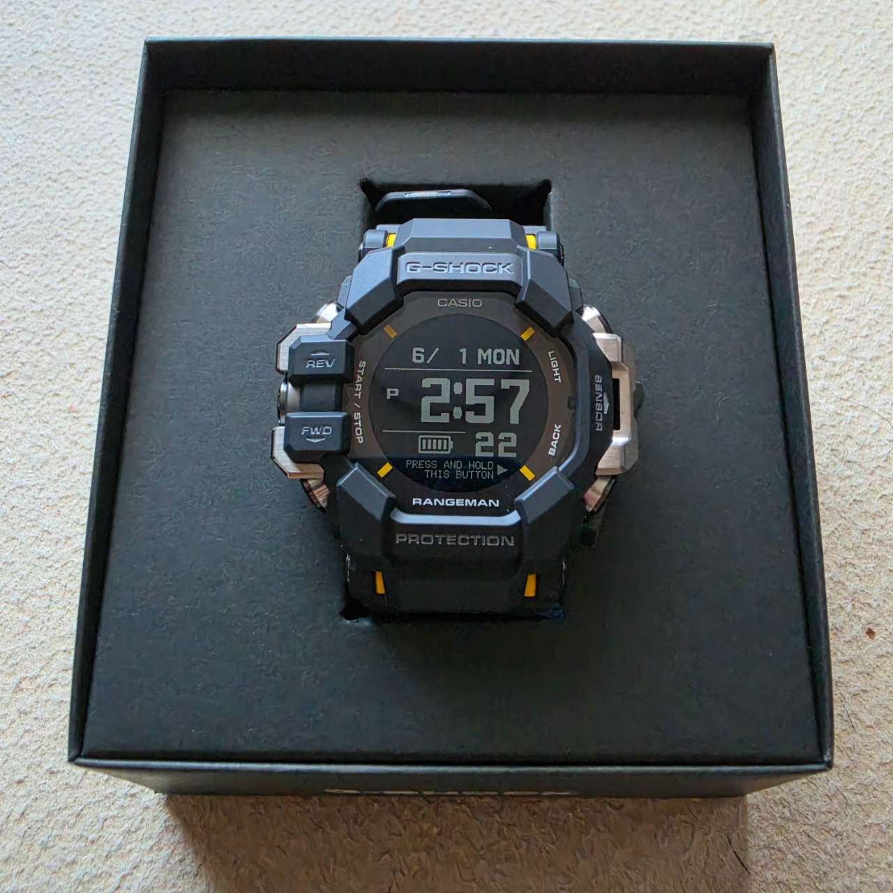 国内正規品】G-SHOCK（ジーショック） MASTER OF G RANGEMAN | カシオ