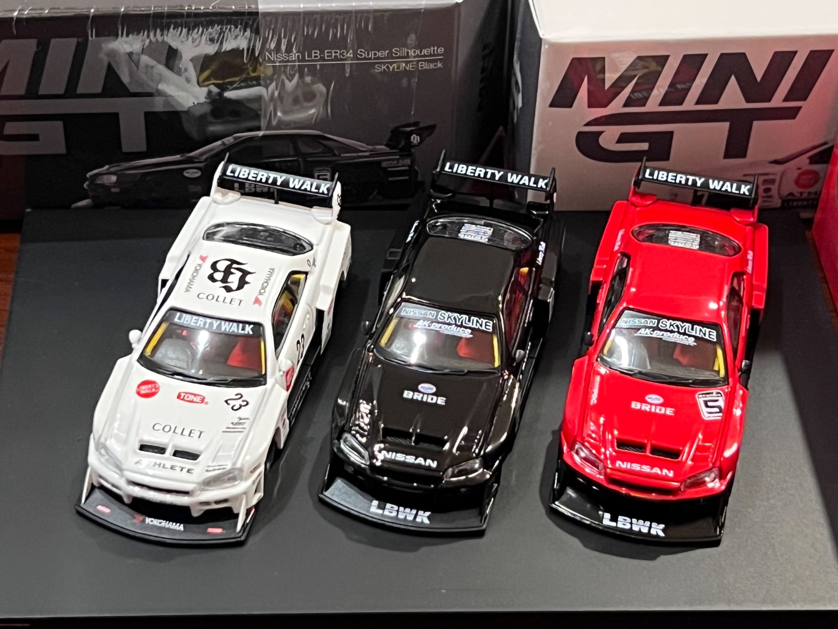 1/64 Nissan LB-ER34 Super Silhouette ATHLETE/COLLET(右ハンドル