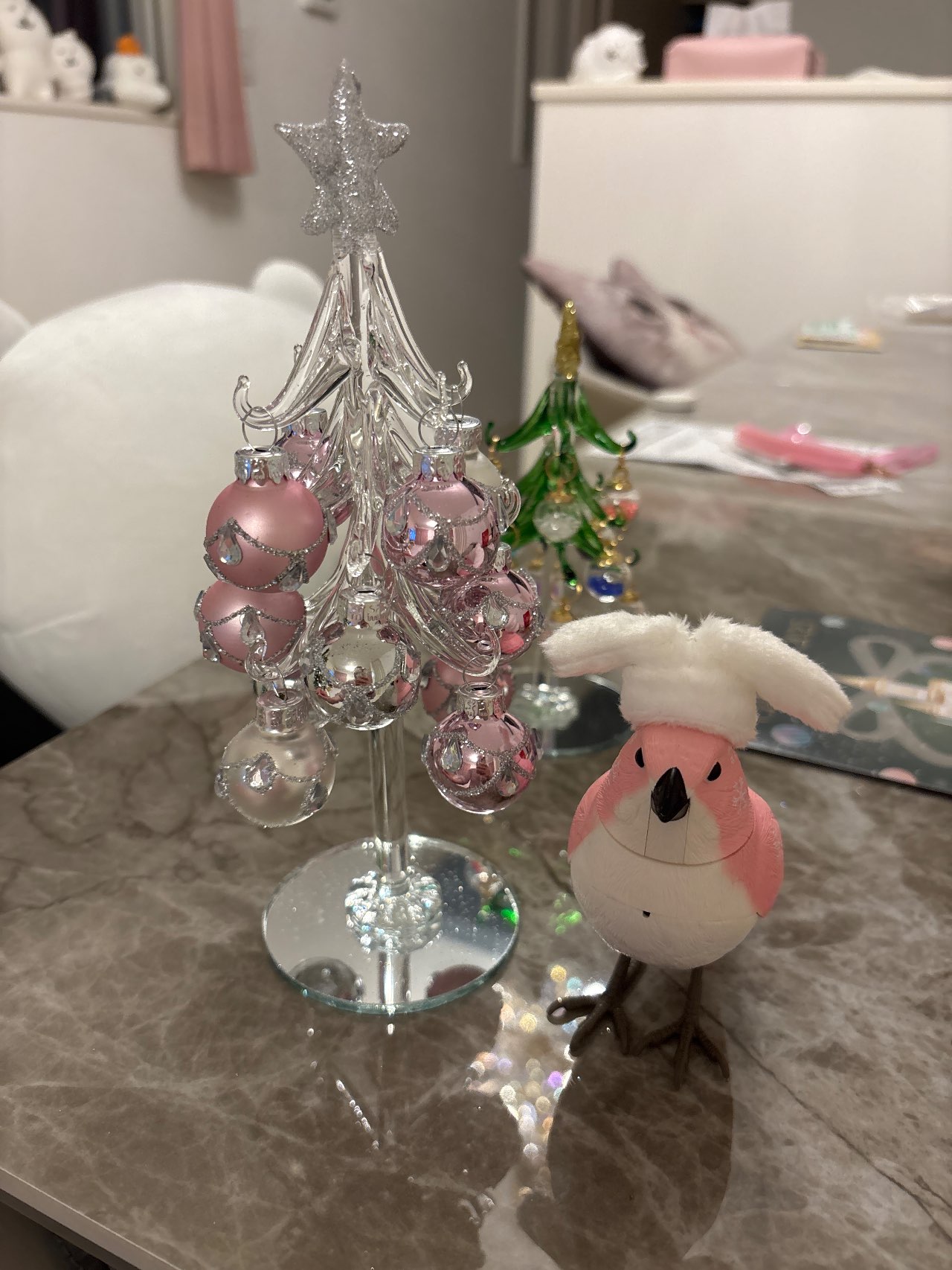 ガラスツリー ボール M ライトピンク | Francfranc（フランフラン