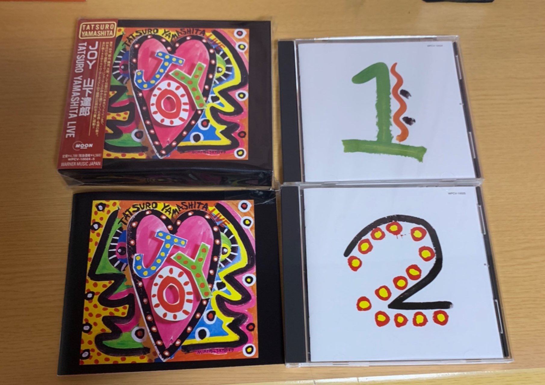 JOY/TATSURO YAMASHITA LIVE | 山下達郎 | WPCV-10024/5 | ダブリュー