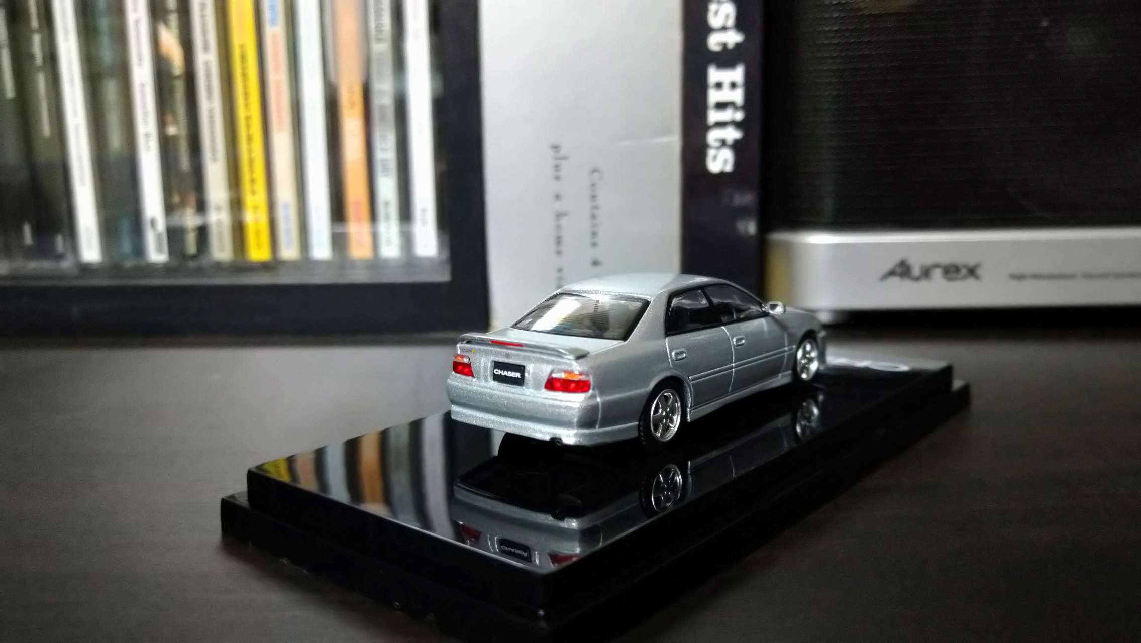 1/64 トヨタ チェイサー TOURER V (JZX100) 1998 シルバーメタリック