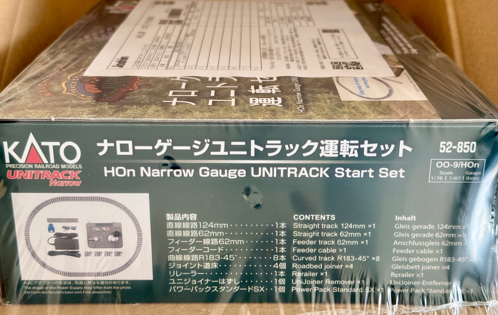OO-9/HOナロー) 52-850 ナローゲージユニトラック運転セット