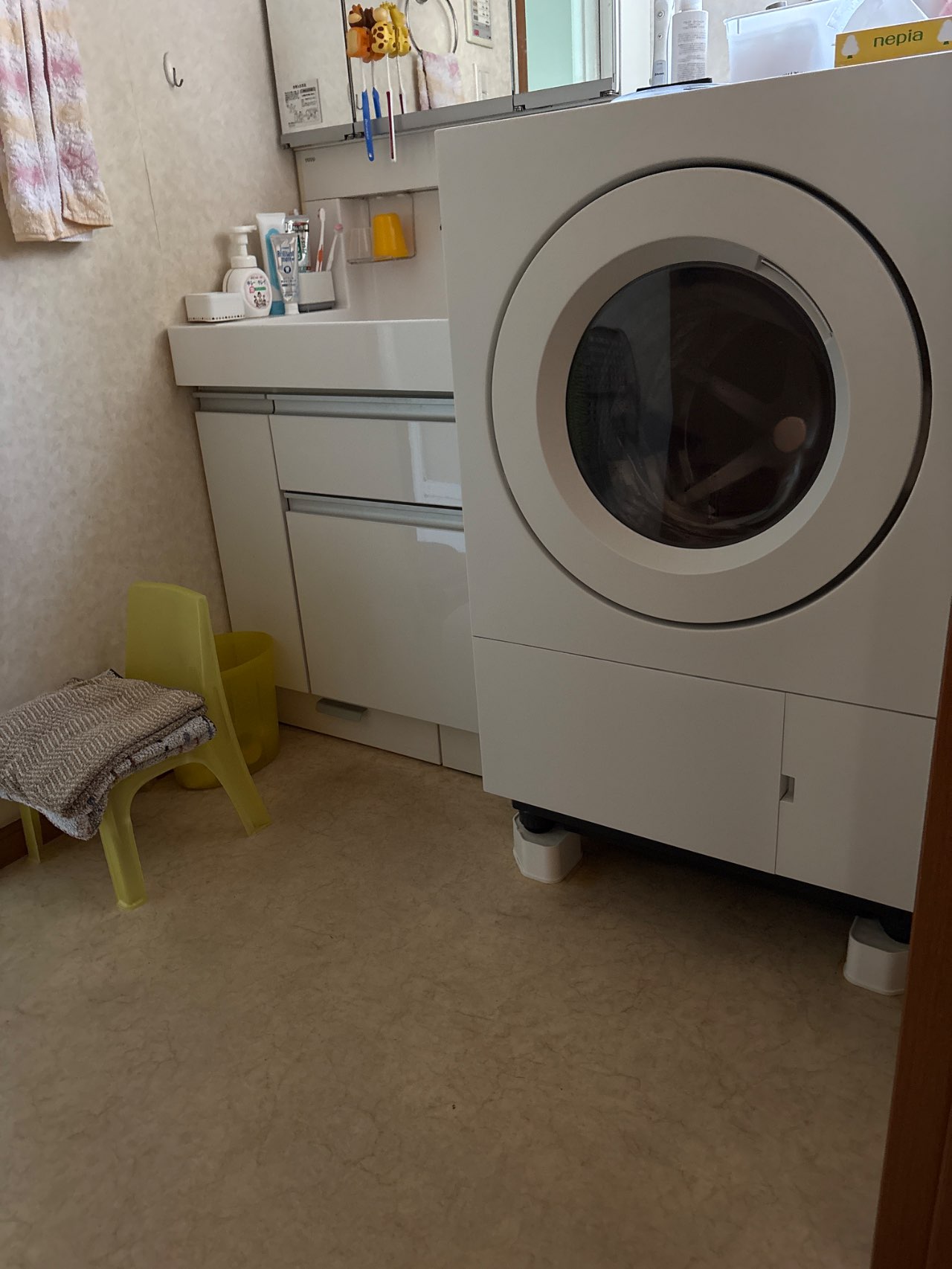 10.0kg ドラム式洗濯乾燥機【左開き】マットホワイト | パナソニック