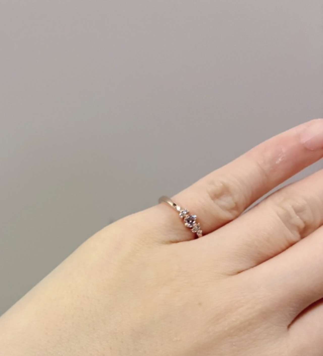 カナル4°c K10 9号　指輪　ダイヤモンド カナル 4°C ダイヤモンド K10 ピンクゴールド リング 指輪 送料込み