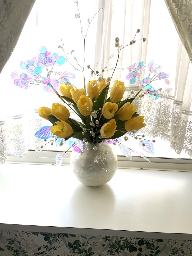 ブーケ リアルタッチ チューリップ オレンジ | Francfranc