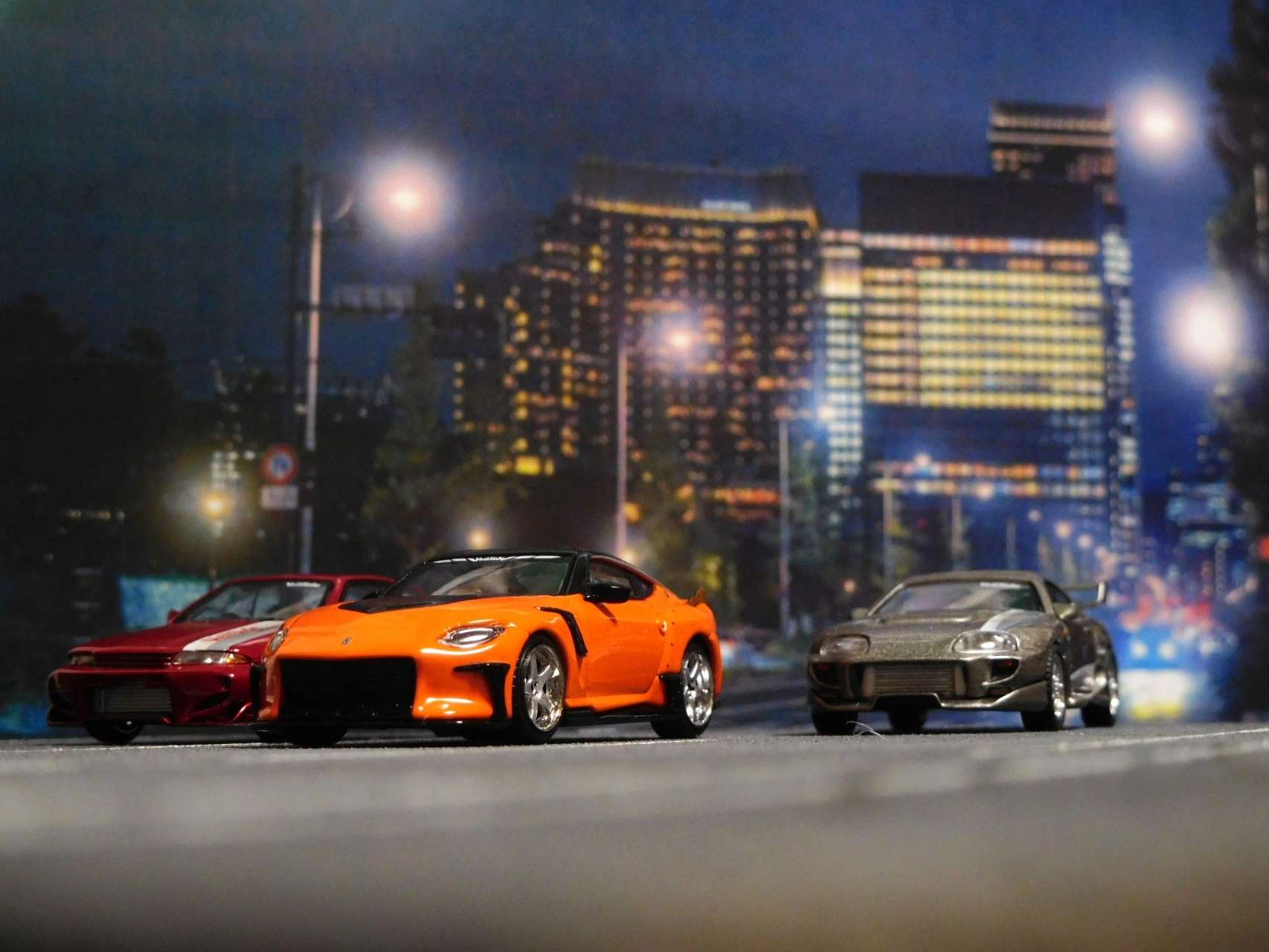 1/64 Nissan VeilSide FFZ400 Fairlady Z Orange【T64G-074-OR