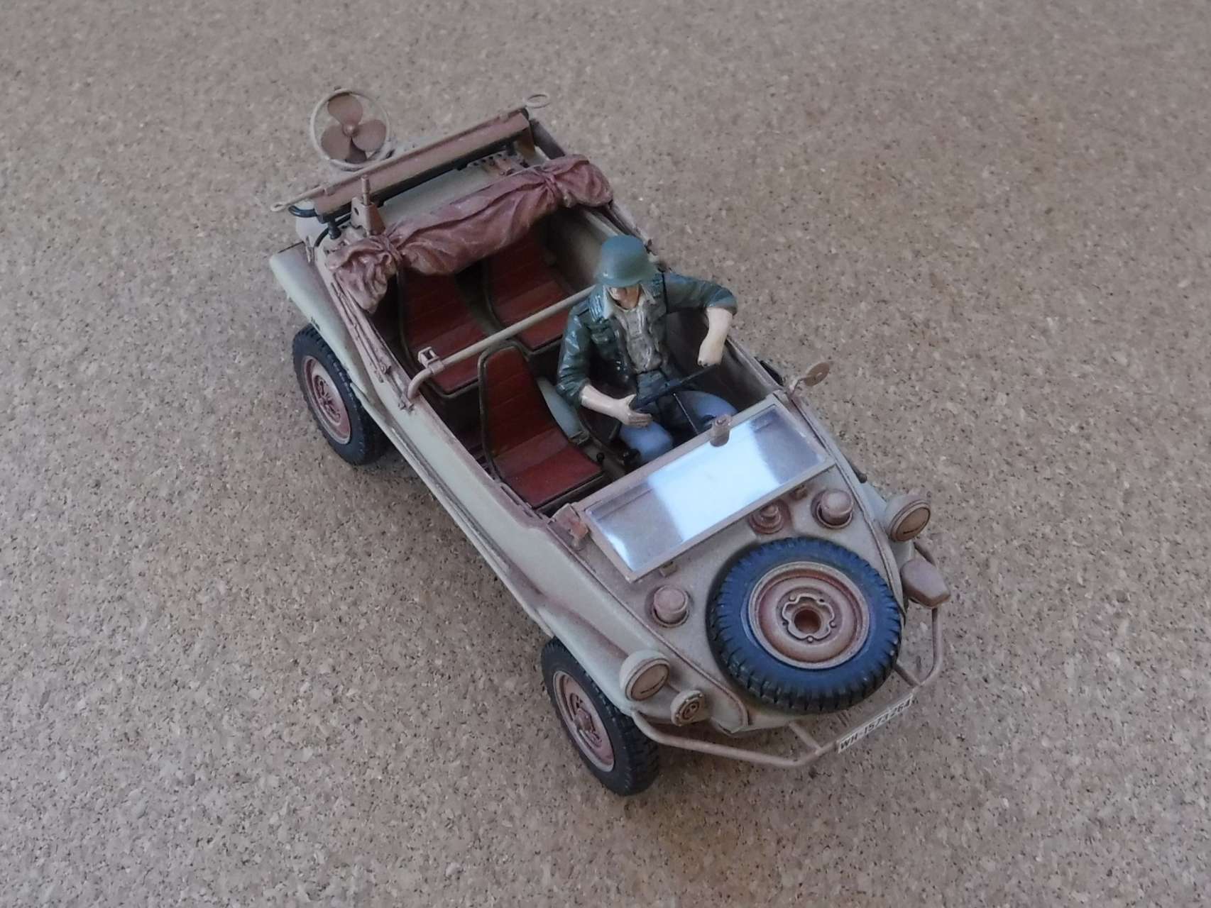 1/35 ミリタリーミニチュアシリーズ Pkw.K2s シュビムワーゲン166型