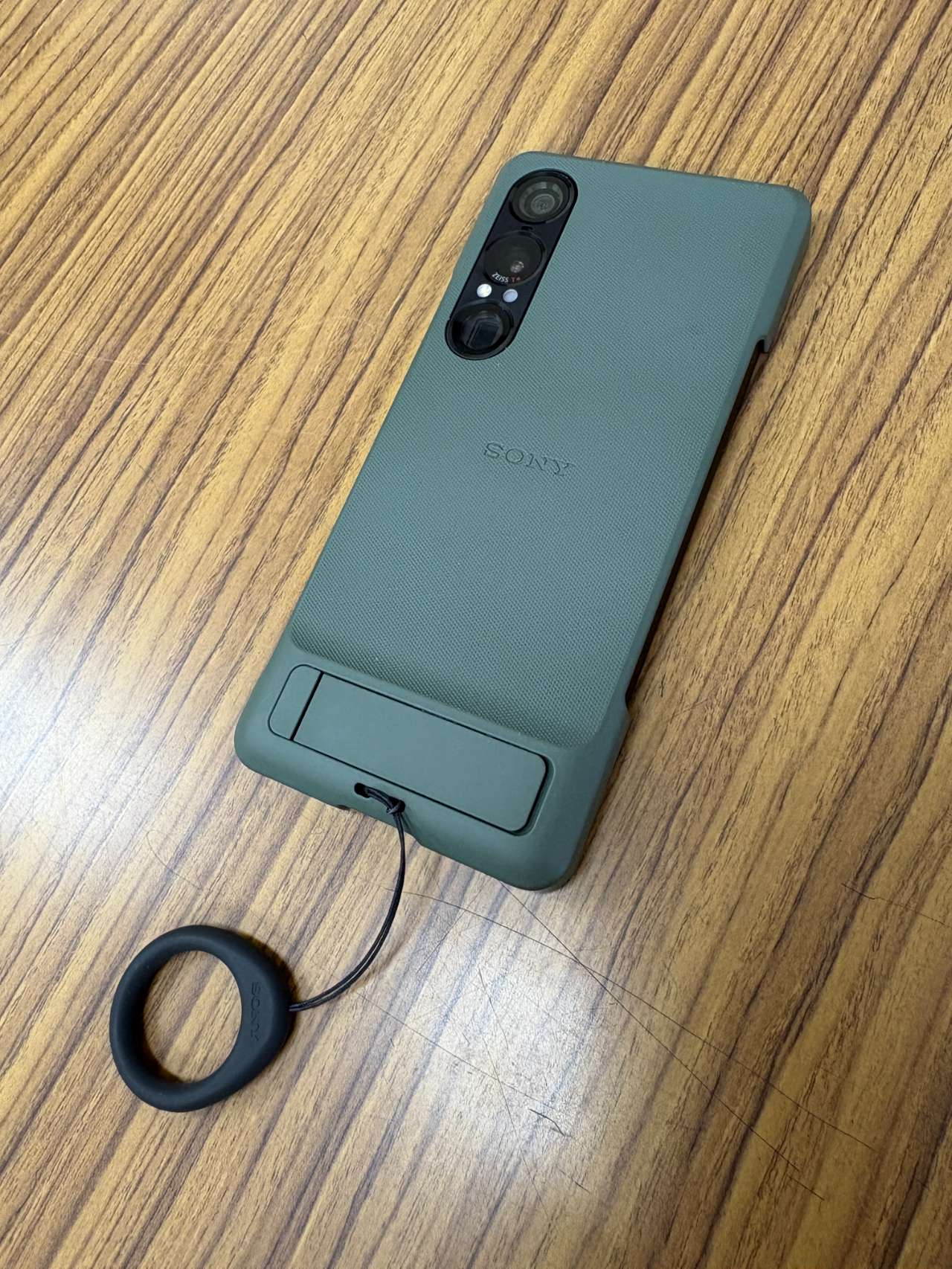 Xperia 1 VII(SO-51F/SOG15)用 STYLE COVER WITH STAND SONY（モス 