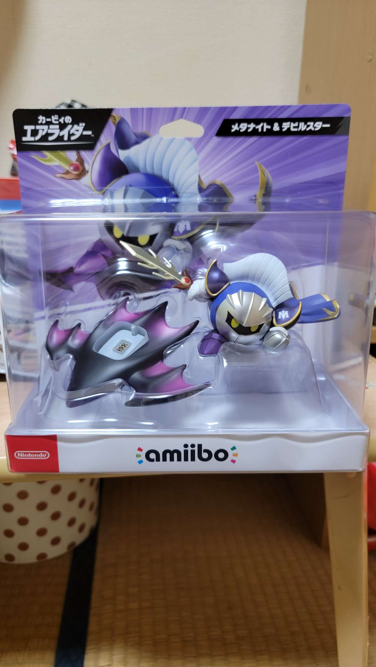 amiibo メタナイト&デビルスター（カービィのエアライダーシリーズ