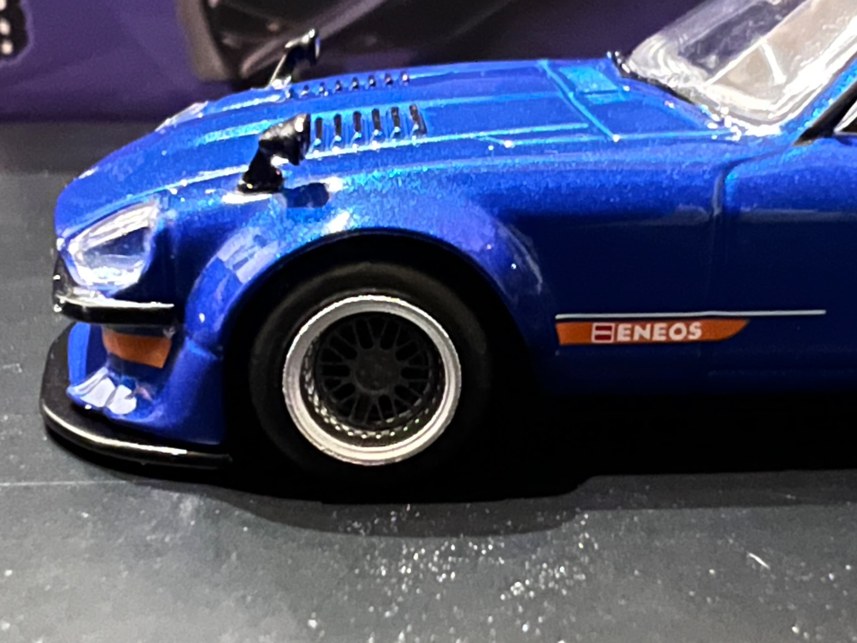 1/64 Nissan Fairlady Z S30 Widebody Designed by Jon Sibal Blue