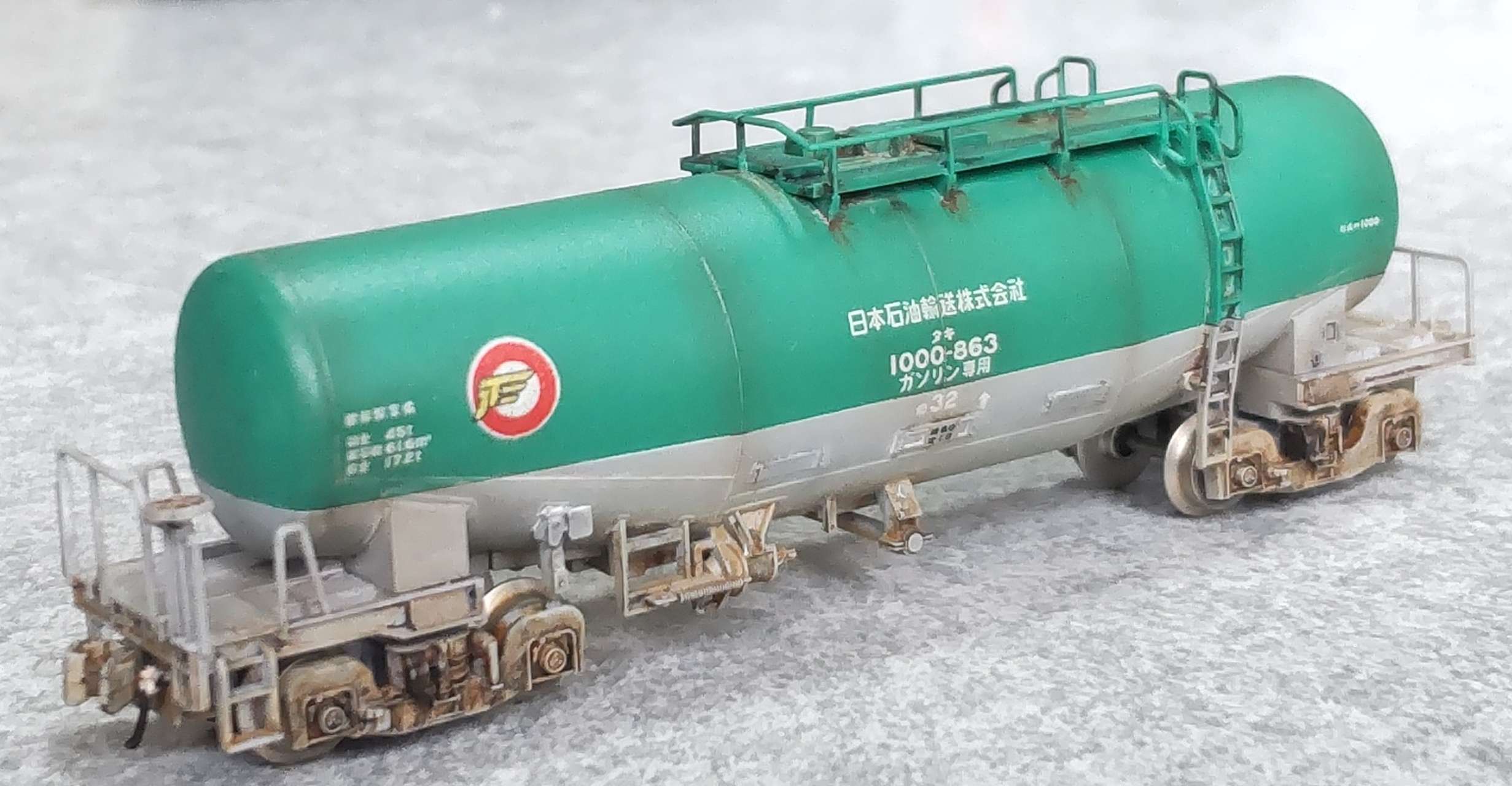 【美品】タキ1000形等14両セット 再生産】(N) 10-1167 タキ1000 日本石油輸送色 ENEOS(エコレール