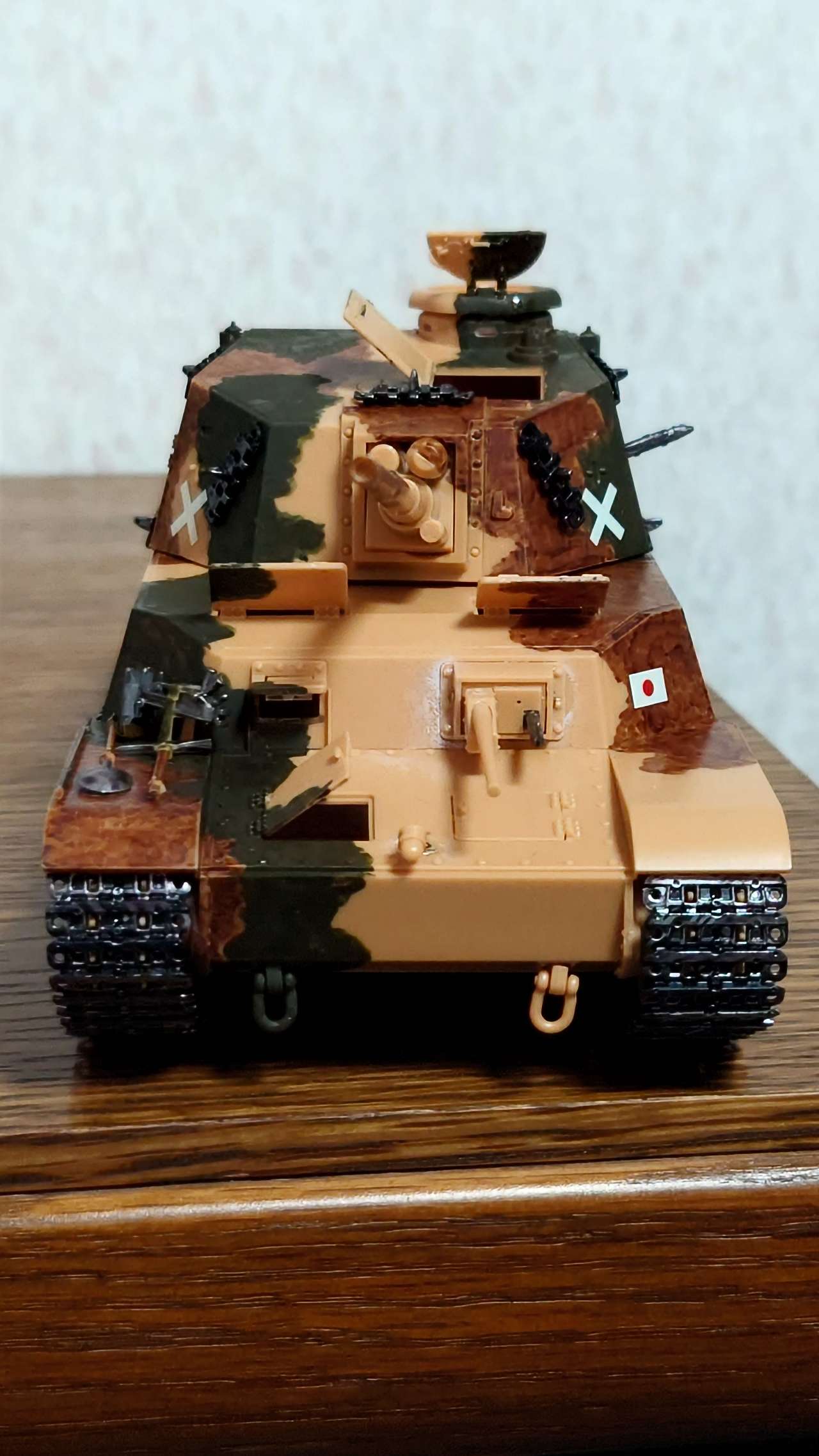 ファインモールド1/35 五式た中戦車「チリ」完成品 ファインモールド 1/35 帝国陸軍 五式中戦車 チリ スケール