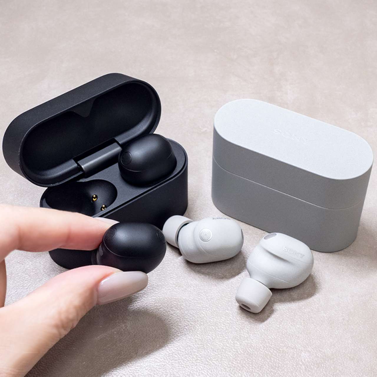 ノイズキャンセリング機能搭載完全ワイヤレス Bluetoothイヤホン