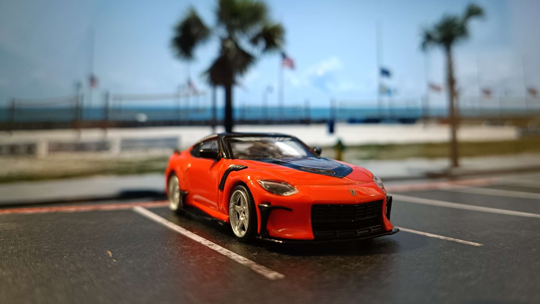 1/64 Nissan Z Veilside FFZ400 オレンジ(右ハンドル)【MGT00989-R