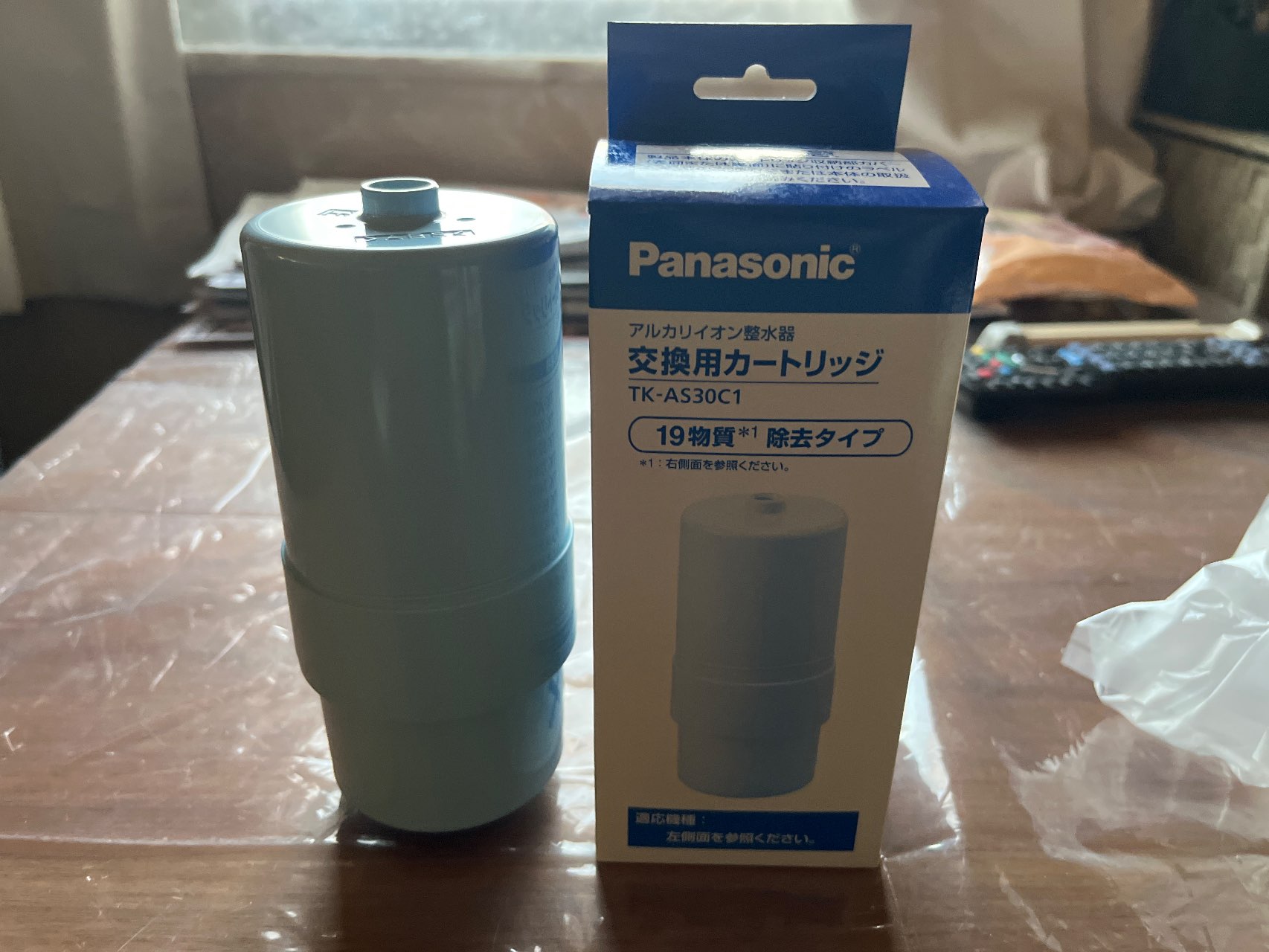 整水器用交換カートリッジ（1個入） 有機フッ素化合物 PFOS/PFOA除去対応 | パナソニック | TK-AS30C1 | Joshin  webショップ 通販