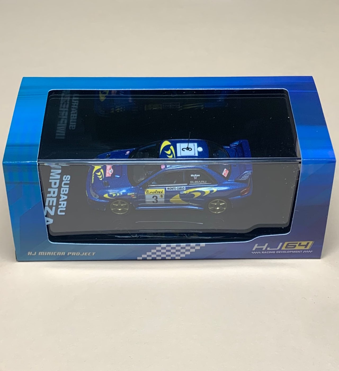 1/64 スバル インプレッサ WRC No.3 555スバル 1997 ラリー