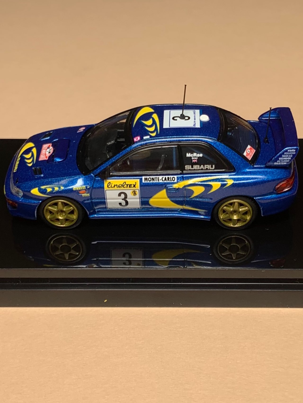 1/64 スバル インプレッサ WRC No.3 555スバル 1997 ラリー