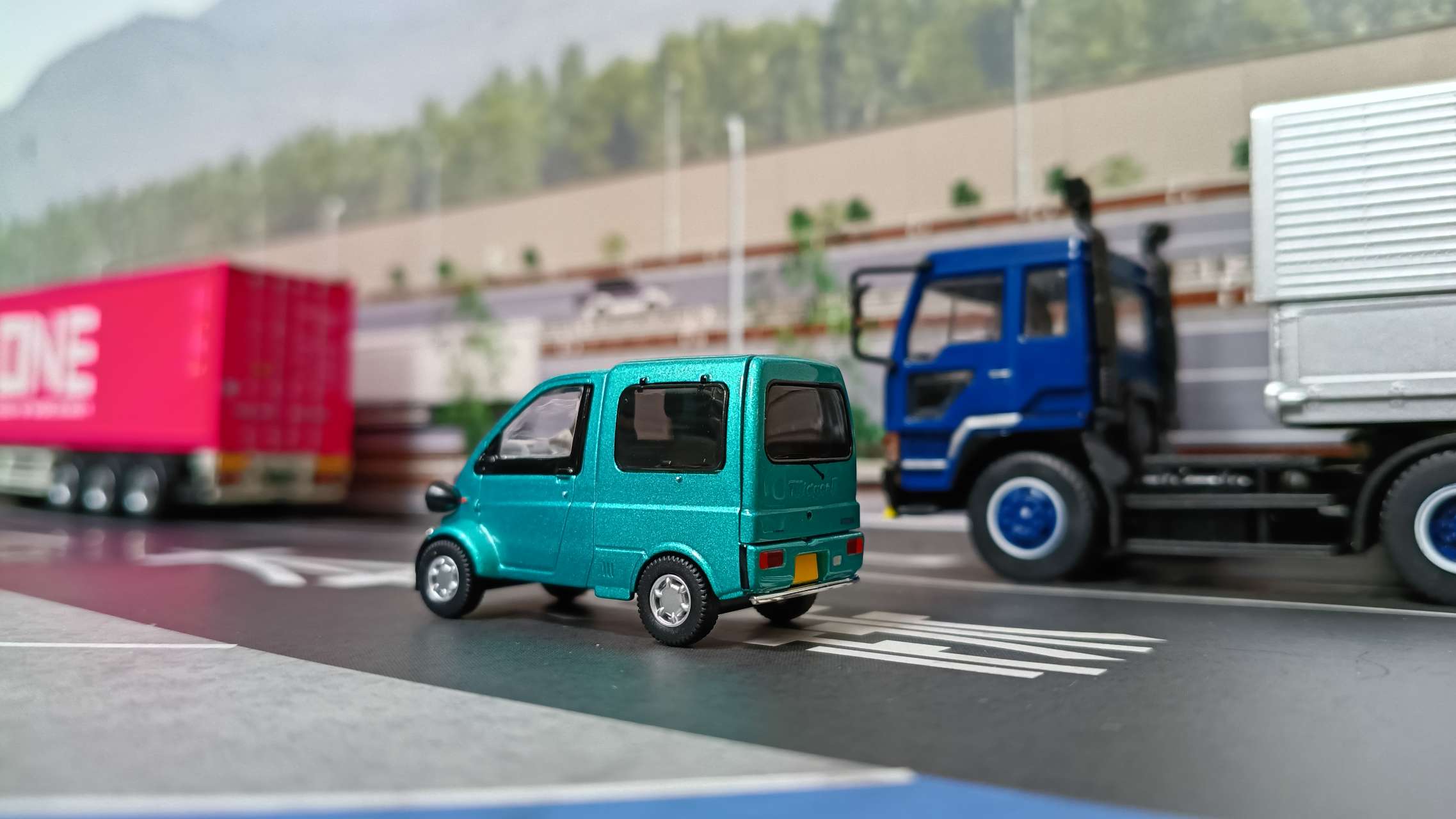 1/64 LV-N362a ダイハツ ミゼットII カーゴR Type（エメラルドグリーン