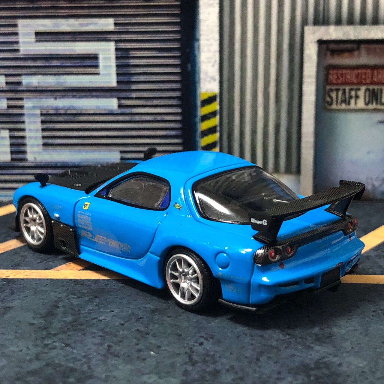 RE雨宫20B NA 3ROTOR aka 雨さん号 minigt RE雨宫20B NA