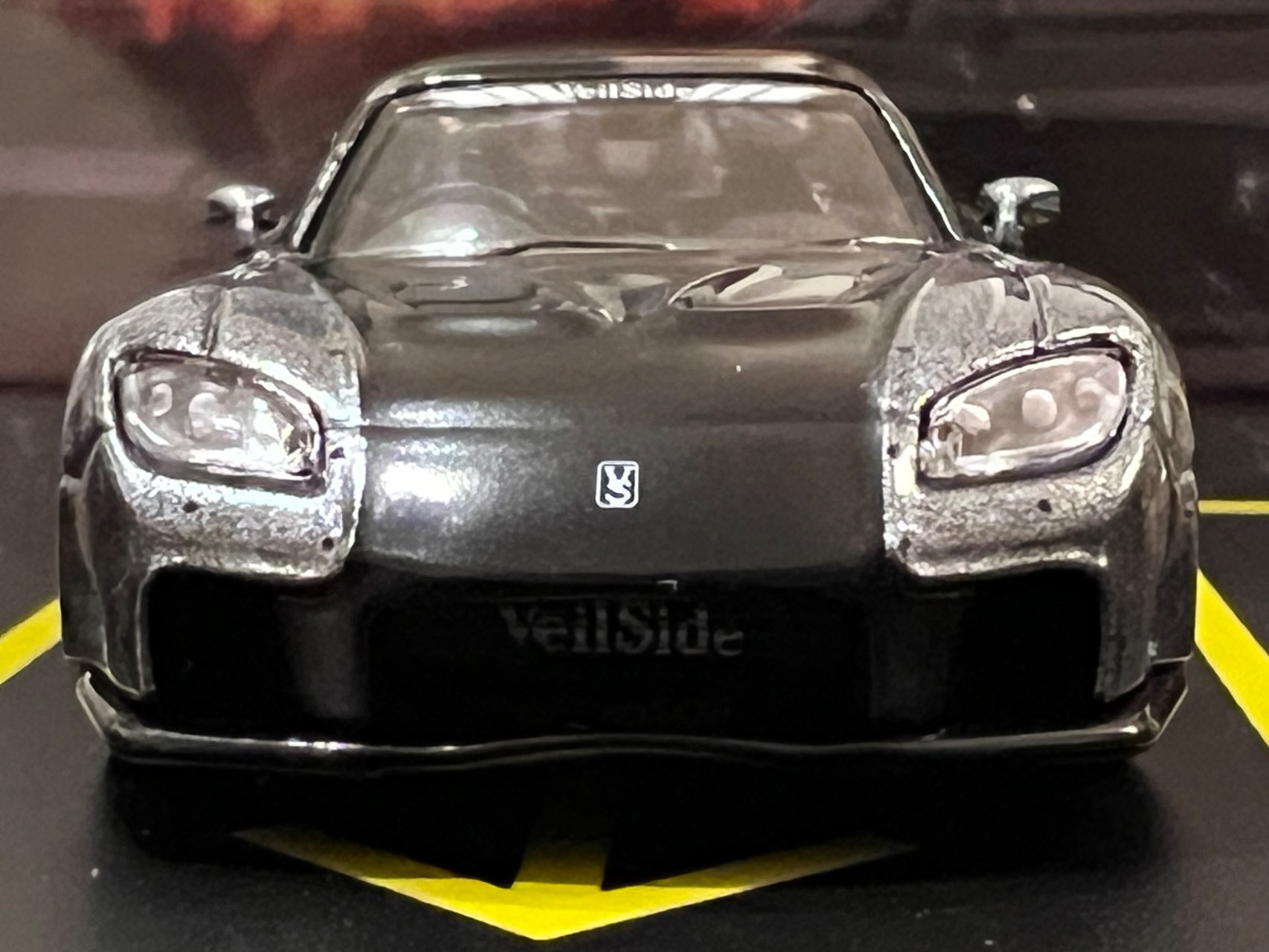 1/64 Mazda RX-7 VeilSide Fortune7 Grey metallic / Black【T64G-075