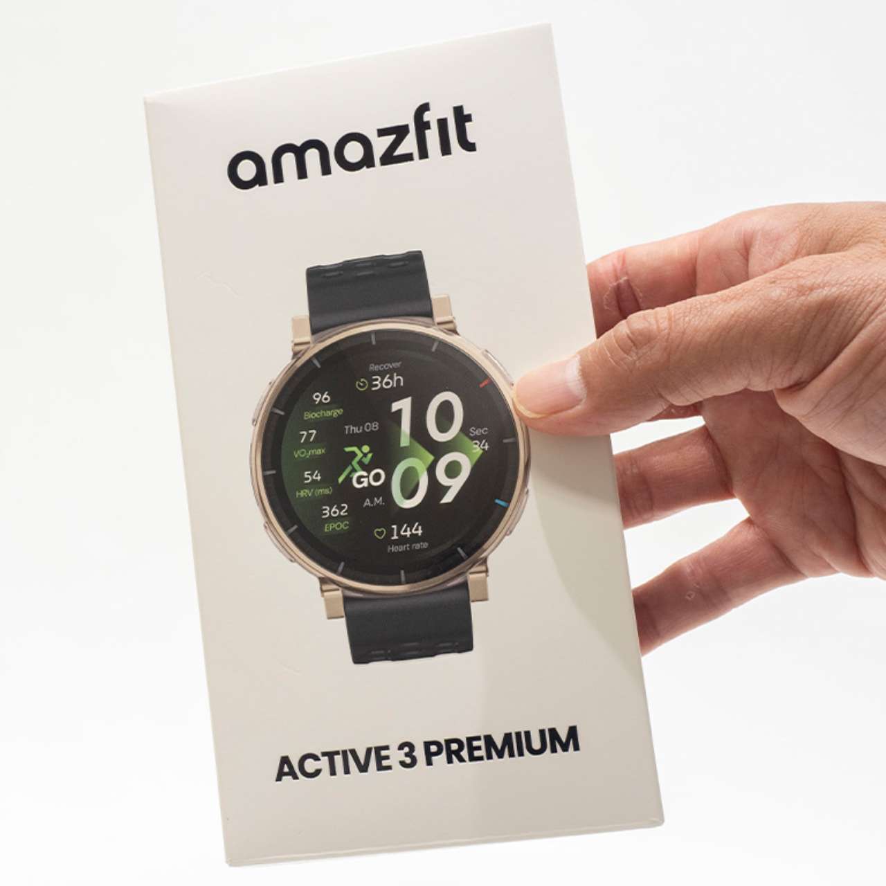 AMAZFIT Active 3 Premium アペックスシルバー スマートウォッチ 