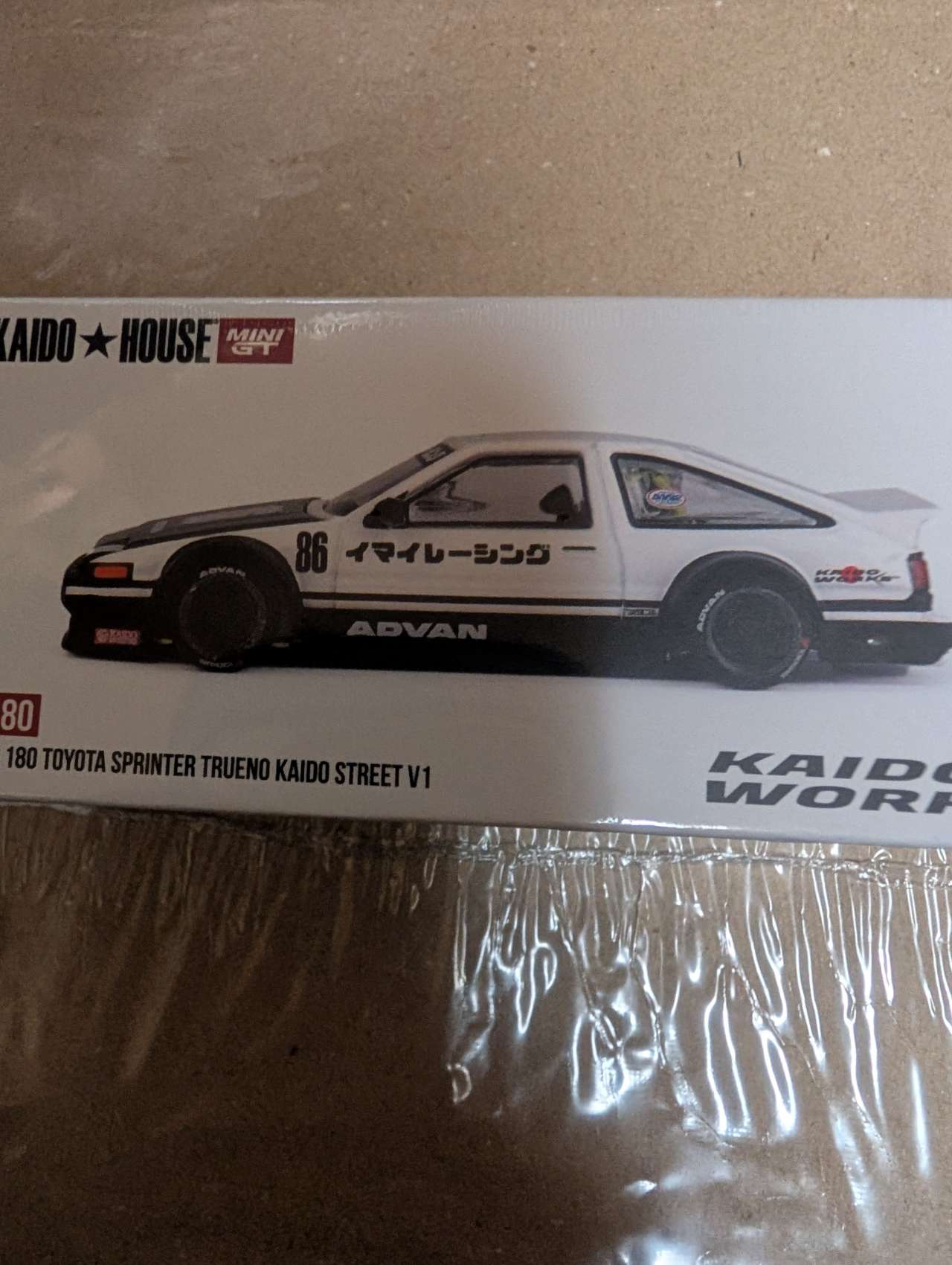 1/64 Toyota AE86 スプリンタートレノ Kaido Street V1(右ハンドル