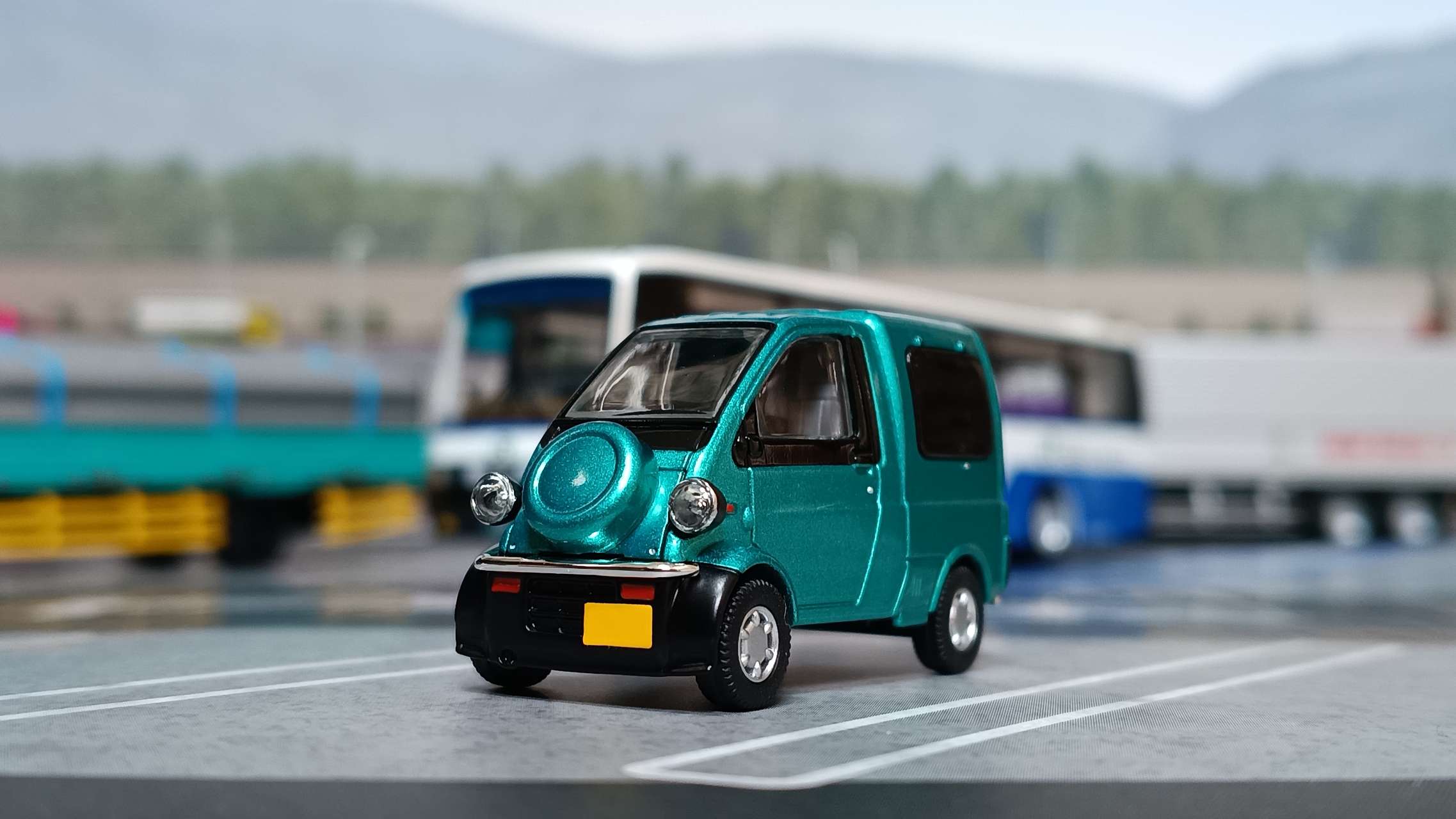 1/64 LV-N362a ダイハツ ミゼットII カーゴR Type（エメラルドグリーン