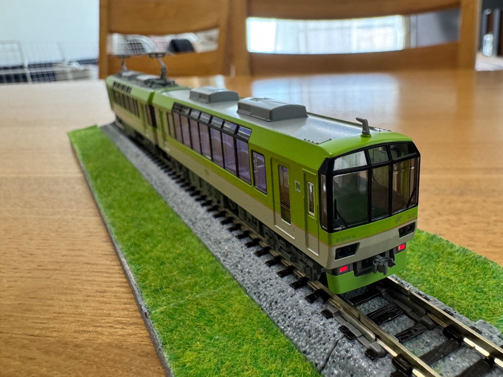 再生産】(N) 10-1528 叡山電鉄900系＜青もみじきらら