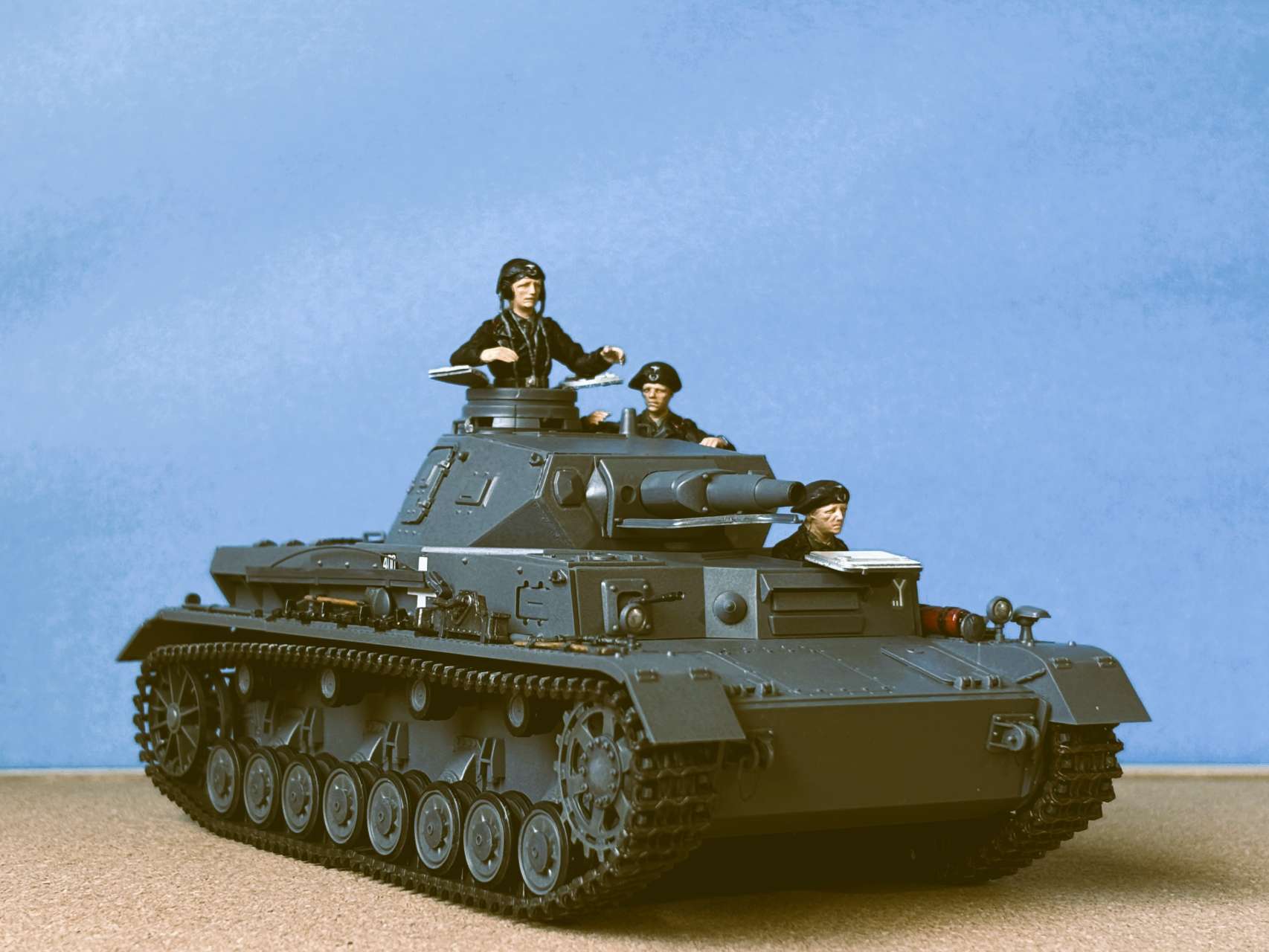 1/35 ミリタリーミニチュアシリーズ ドイツ IV号戦車D型 【35096
