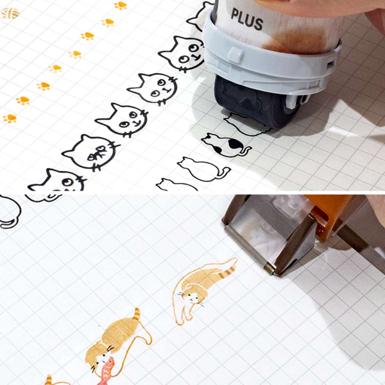 限定モデル】デコレーションテープ デコラッシュ 太幅タイプ ネコ