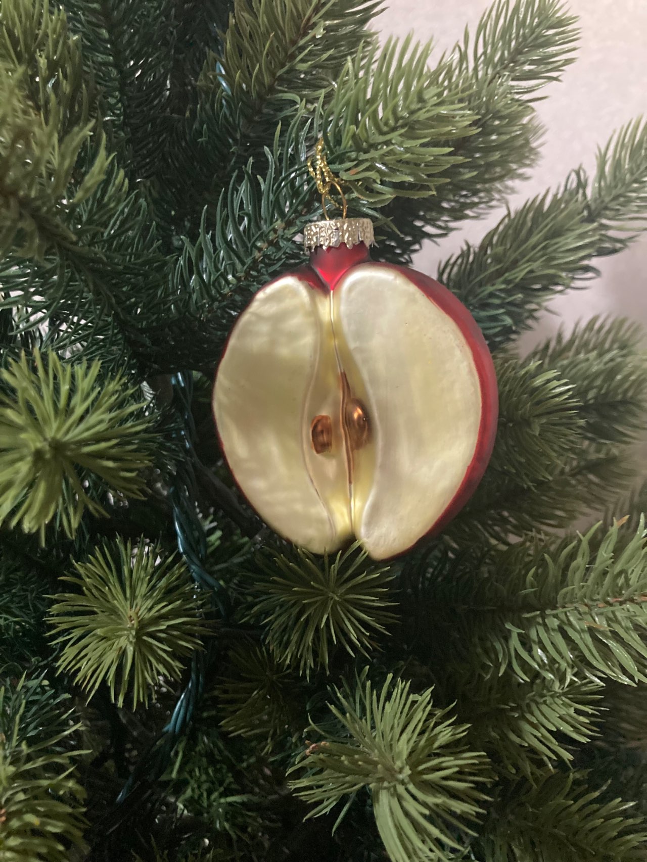 新品・未使用　ガラスオーナメント　アップル　クリスマス用品 ガラスオーナメント アップル | Francfranc（フランフラン）公式通販