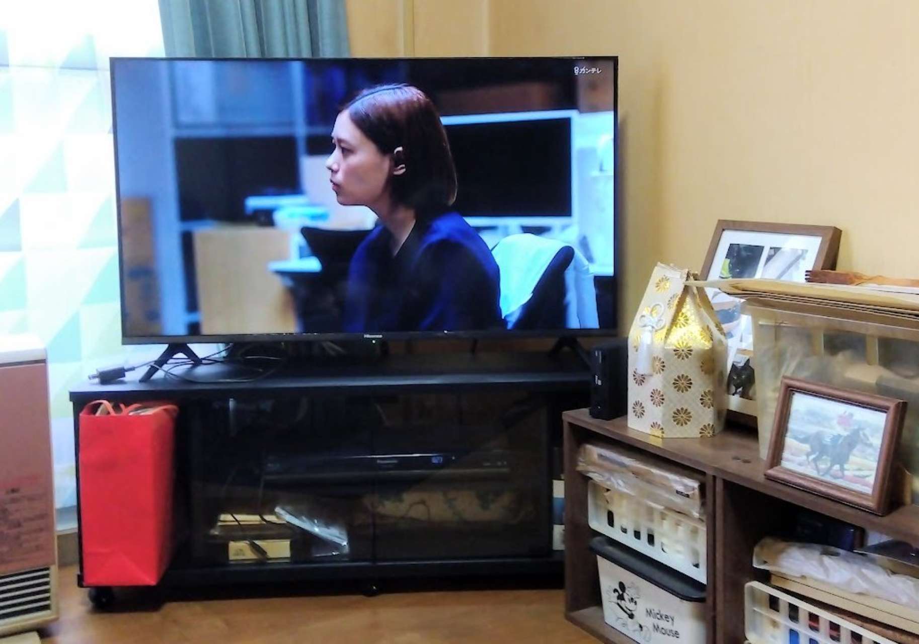 43V型まで対応 テレビ台 (ブラック) | ハヤミ工産 | TV-LP1000