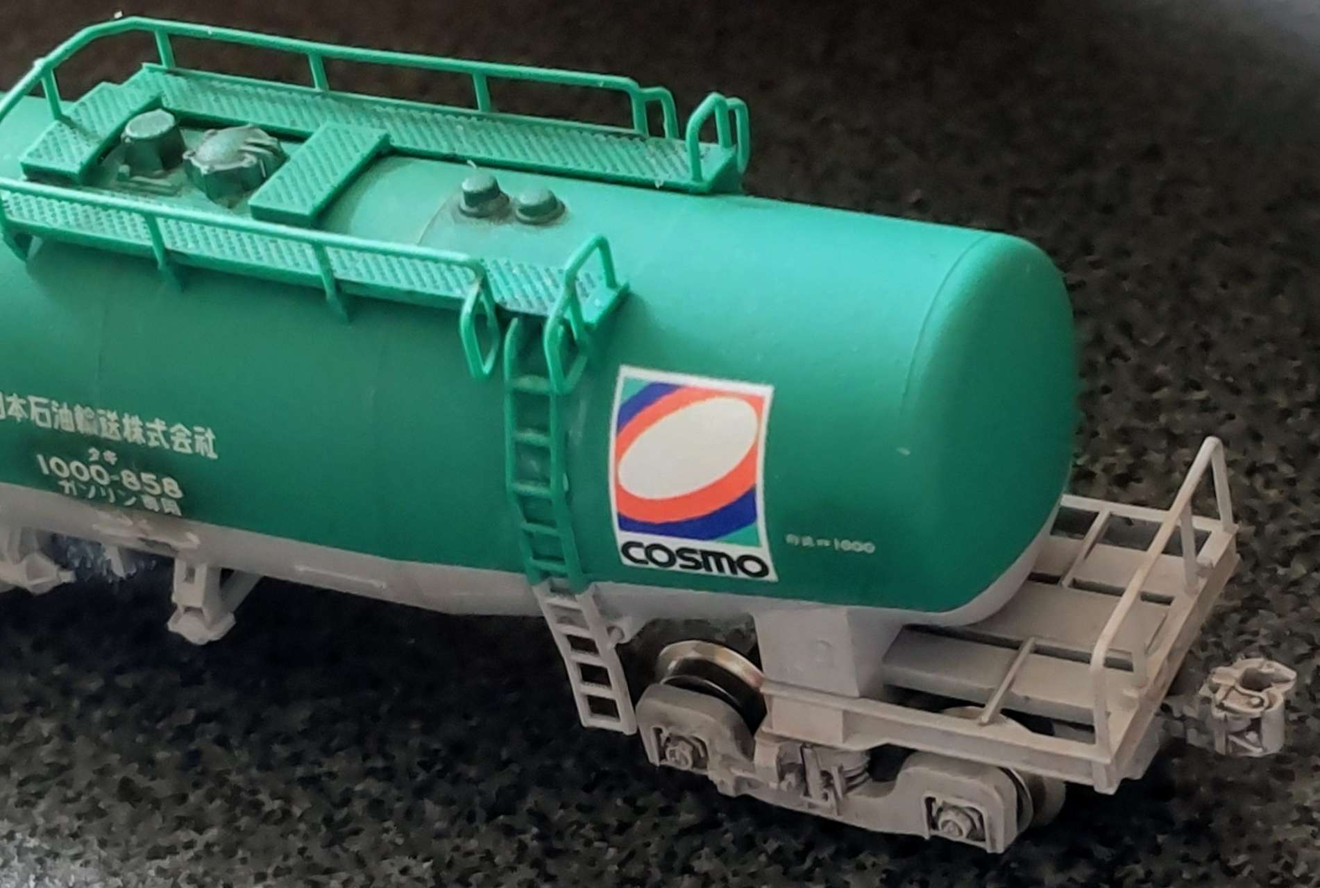 N) 8758 私有貨車 タキ1000形（日本石油輸送・コスモ石油）1両