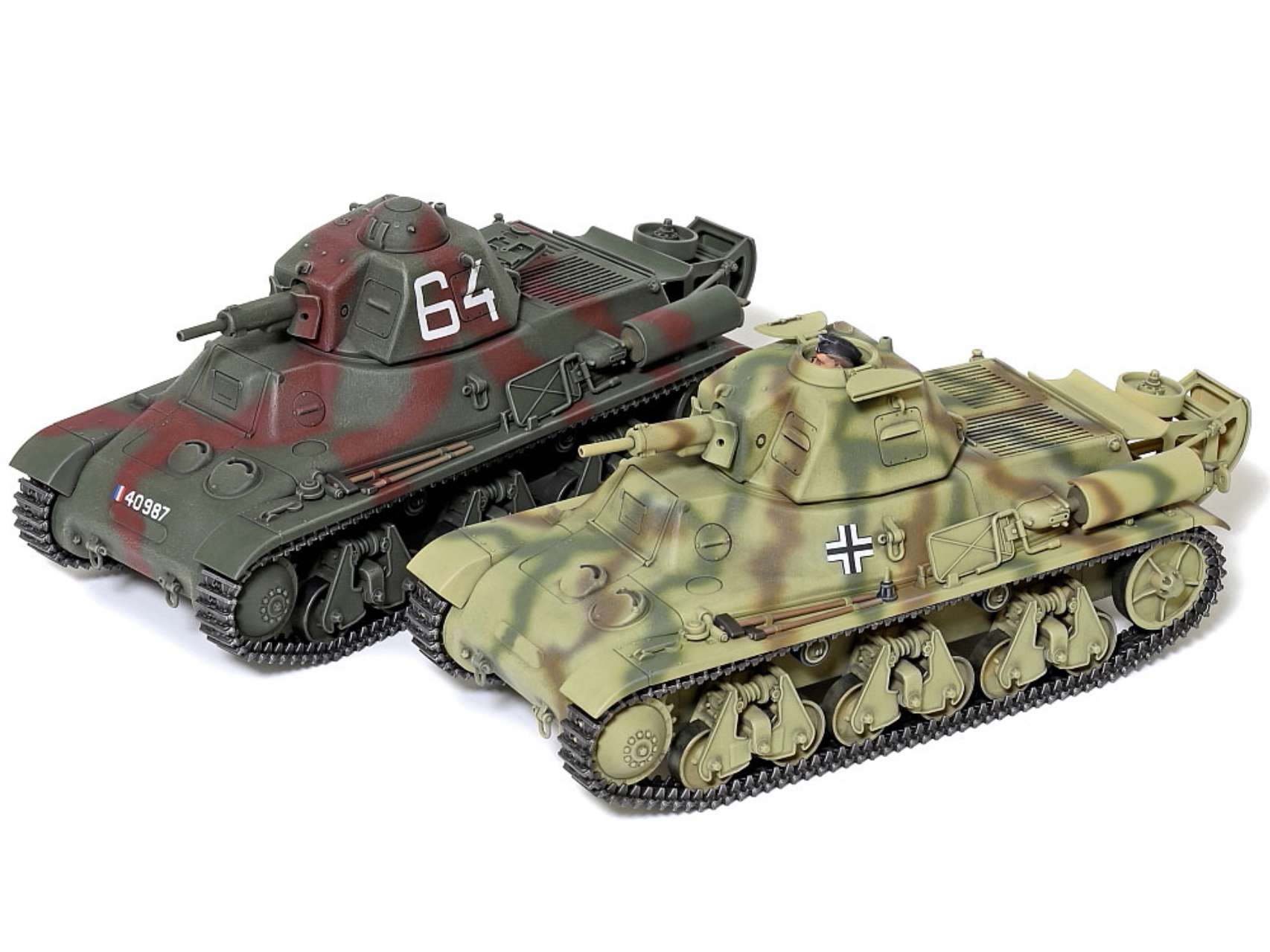 1/35 ミリタリーミニチュアシリーズ No.389 フランス軽戦車 H39【35389