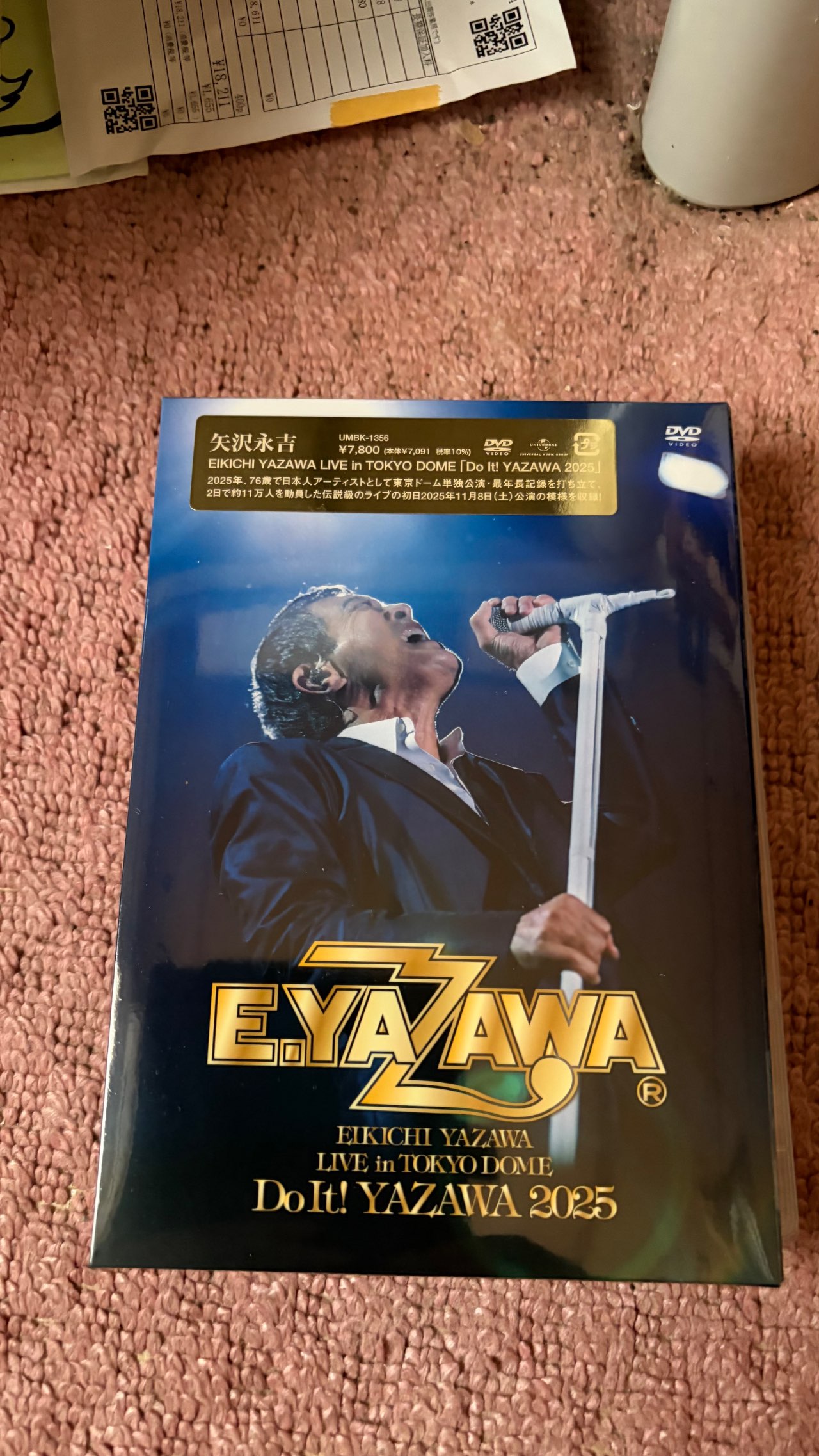 EIKICHI YAZAWA LIVE in TOKYO DOME「Do It!YAZAWA 2025」【DVD