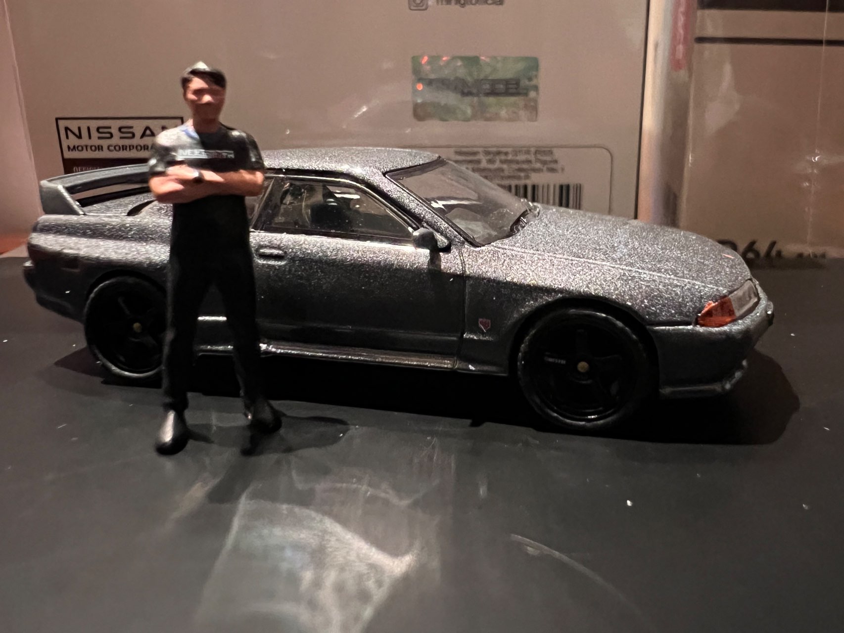 1/64 Nissan スカイライン GT-R R32 ニスモガンメタル 松田次生