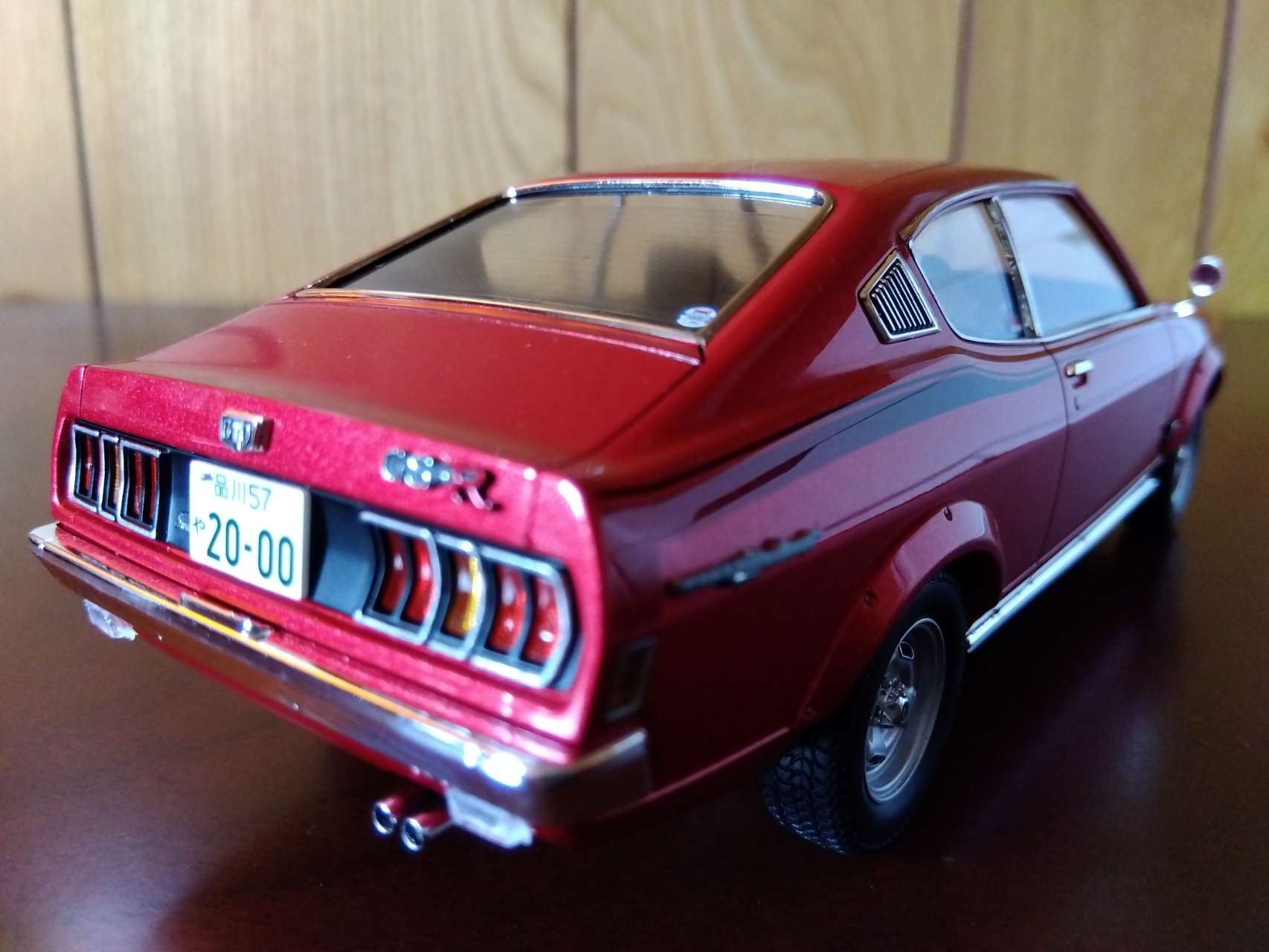 1/24 三菱 ギャラン GTO 2000GSR 前期型 w/リアウイング【20678