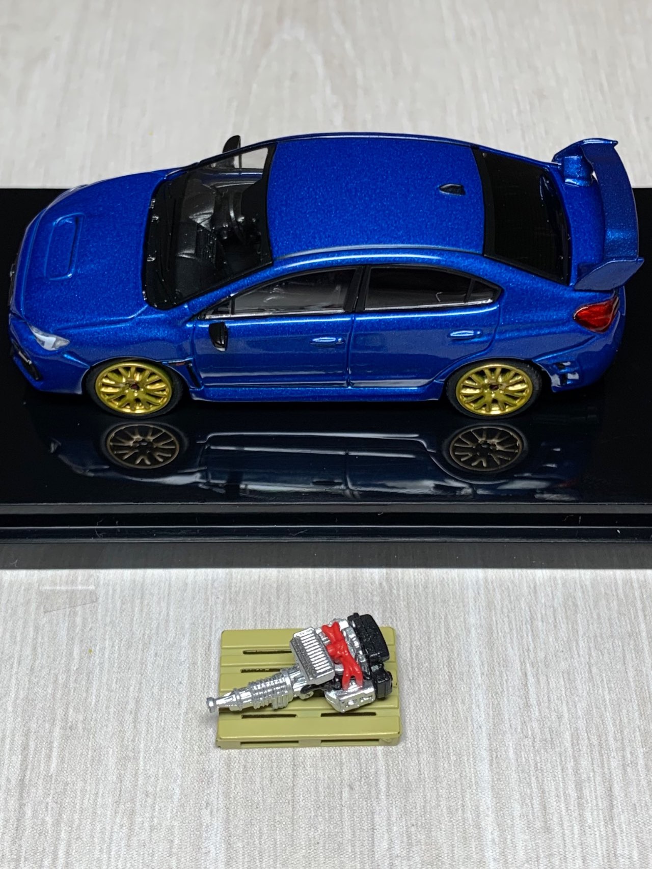 1/64 スバル WRX STI EJ20 FINAL EDITION フルパッケージ / エンジン