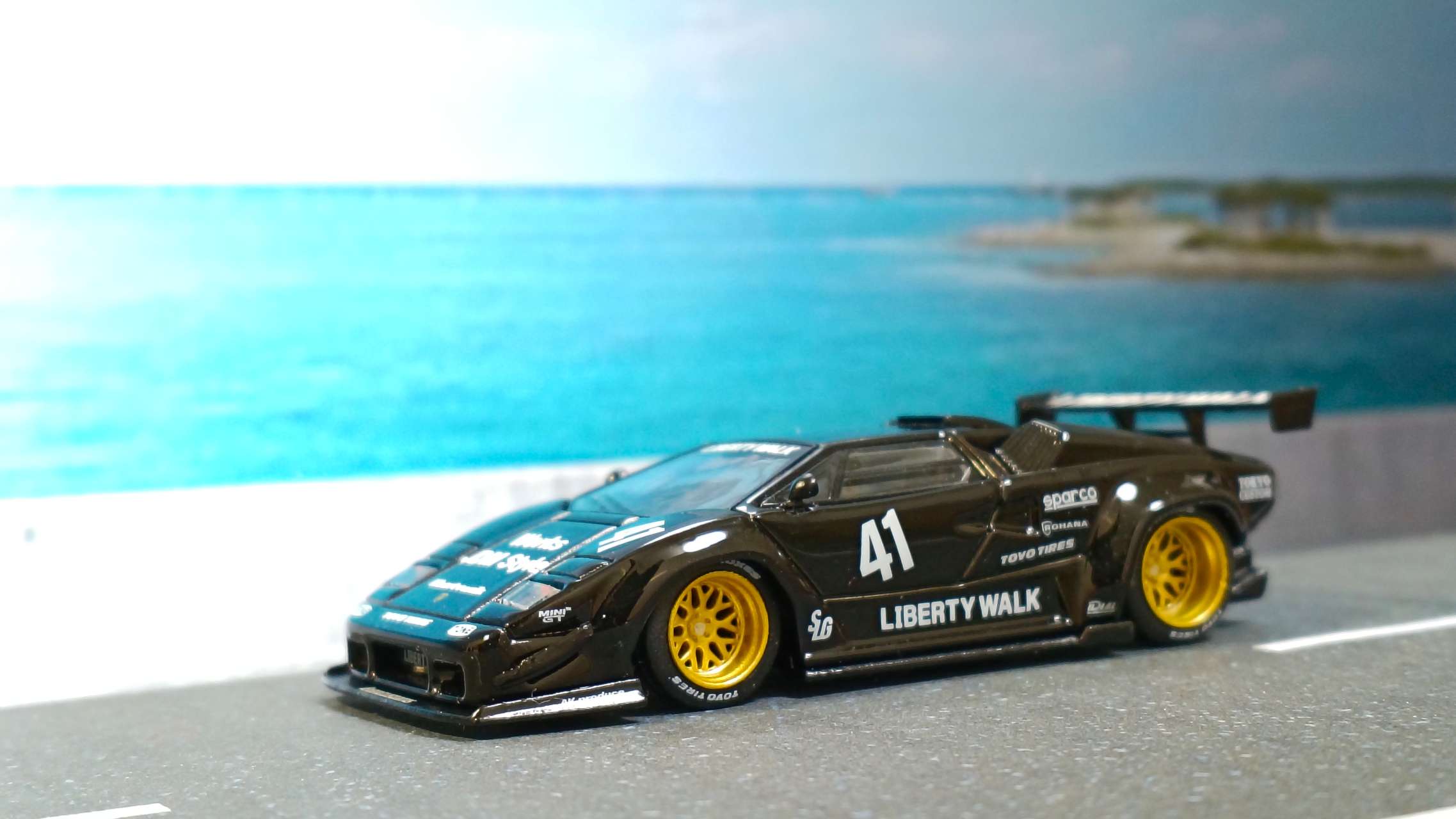 TTD 84【⭐︎ Bahrul様⭐︎】【美品・数量限定】 新品 MGT00985-BL TSM MINI-GT 1/64 日産 Nissan Z Veilside FFZ400