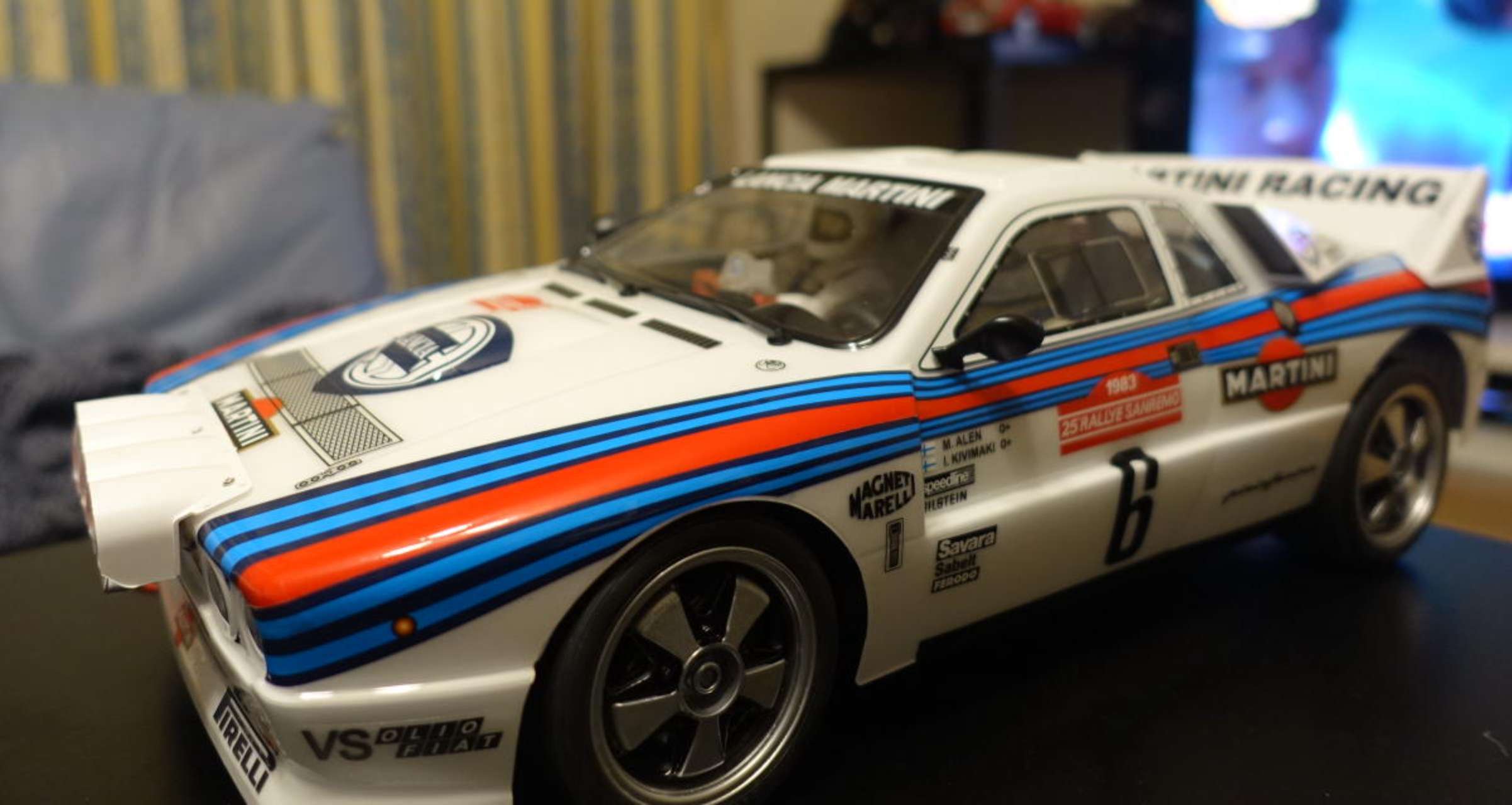 1/10 Lancia037 Rally Finished Body（塗装/デカール済ボディ）【48840