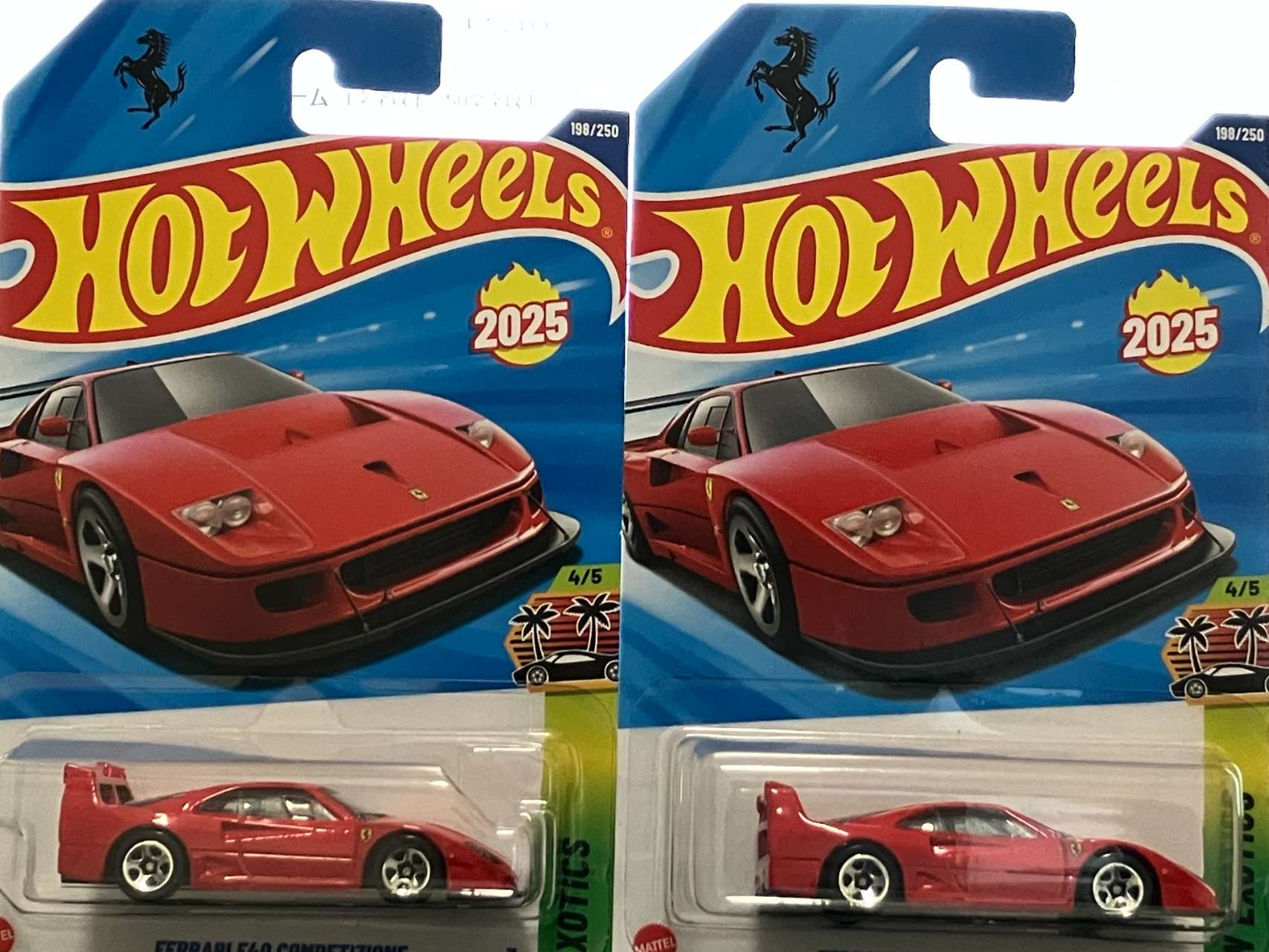 【値下げしました!】ホットウィールズ フェラーリ F40 JFN43 ホットウィール ベーシックカー フェラーリ F40