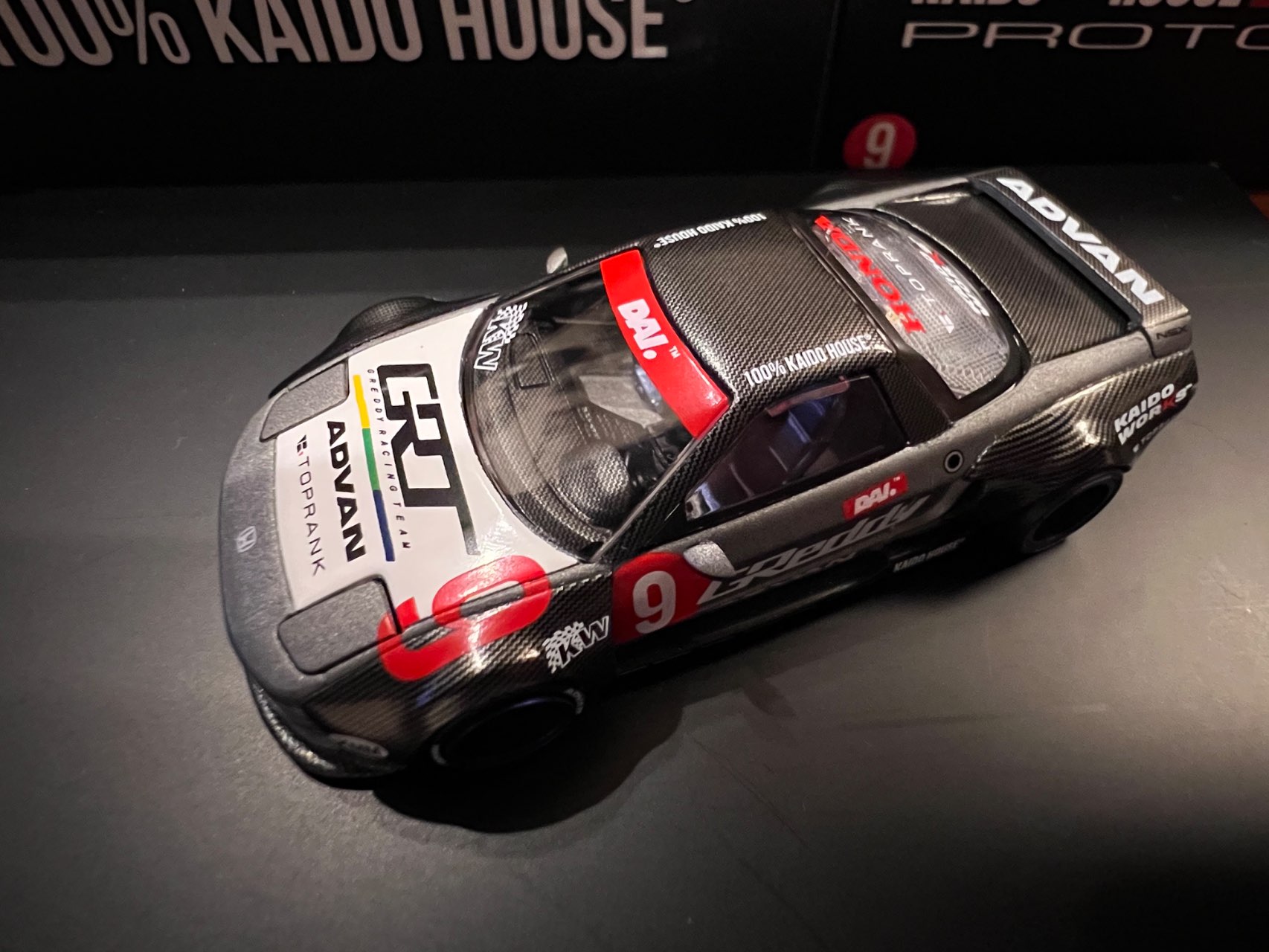 1/64 Honda NSX Kaido Test Car Spec V1(左ハンドル)【KHMG190