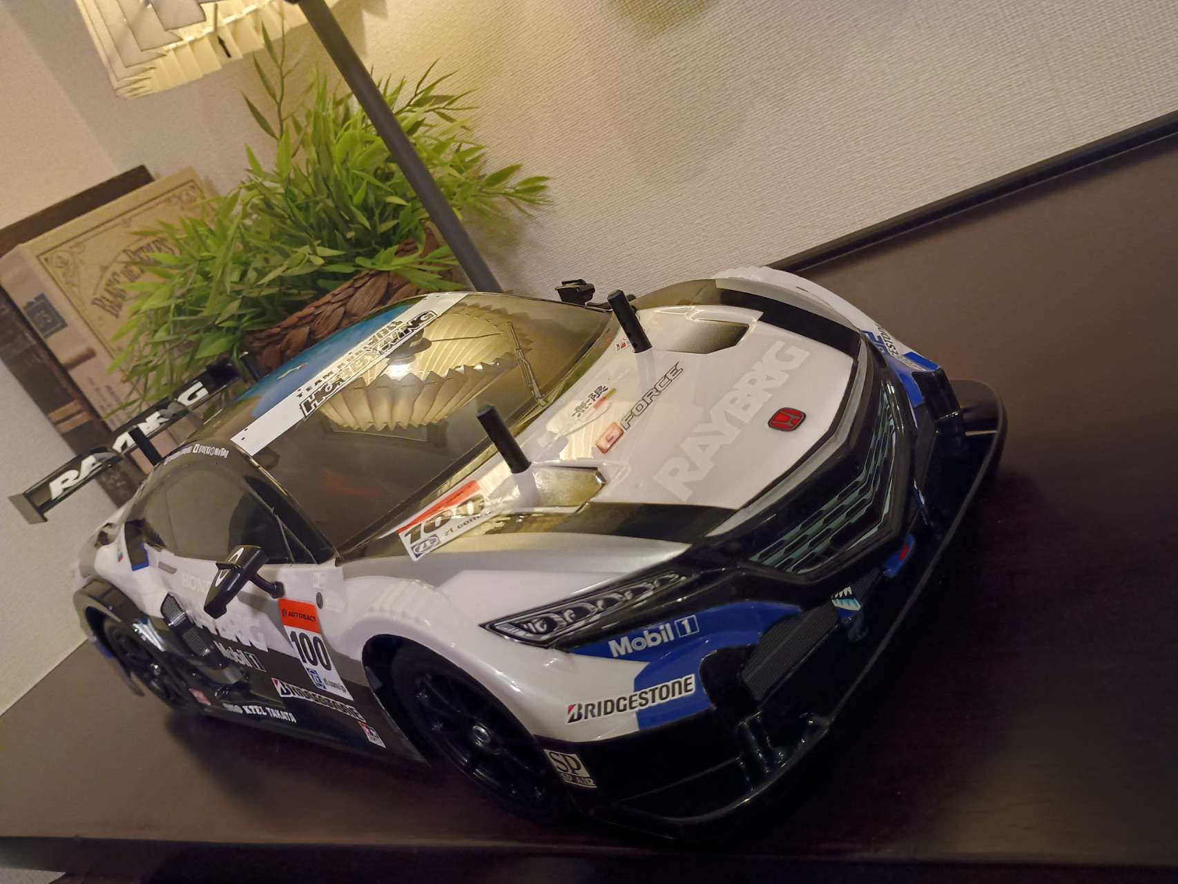 1/10 電動RC組立キット RAYBRIG NSX CONCEPT-GT （TT-02シャーシ