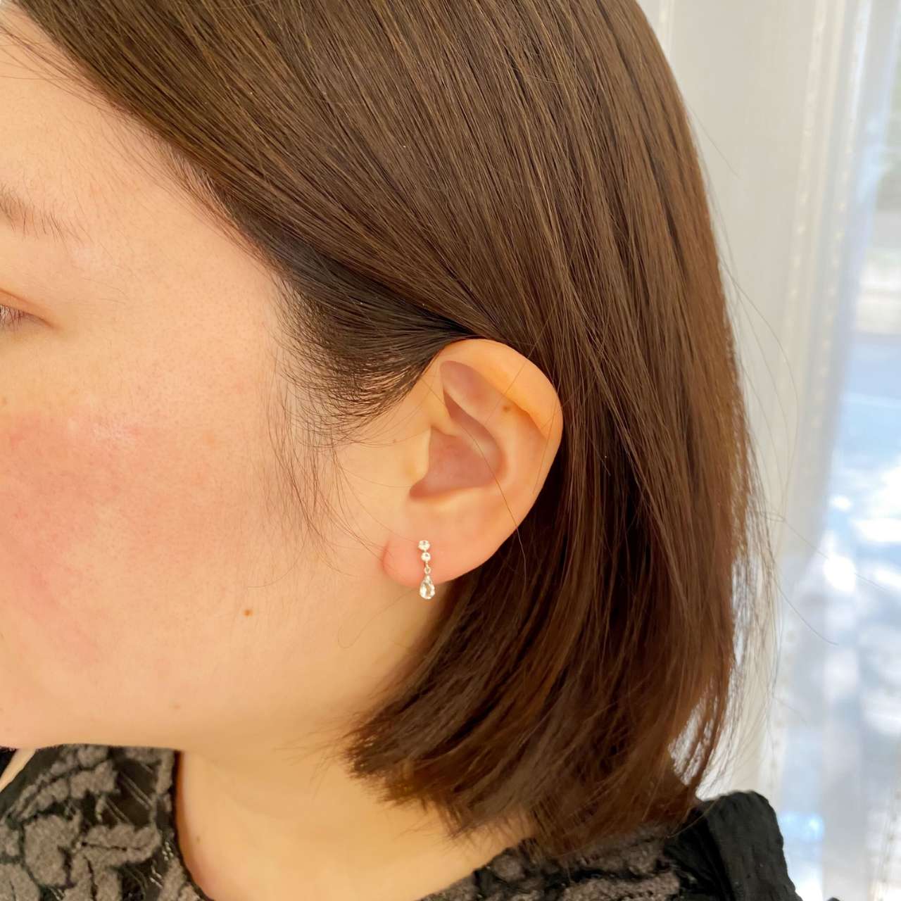 K10ホワイトゴールド イヤリング | 111746153213 | 【公式】4