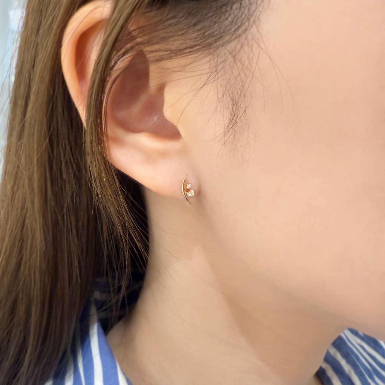 K7イエローゴールド ピアス | 152548253001 | 【公式】Canal4