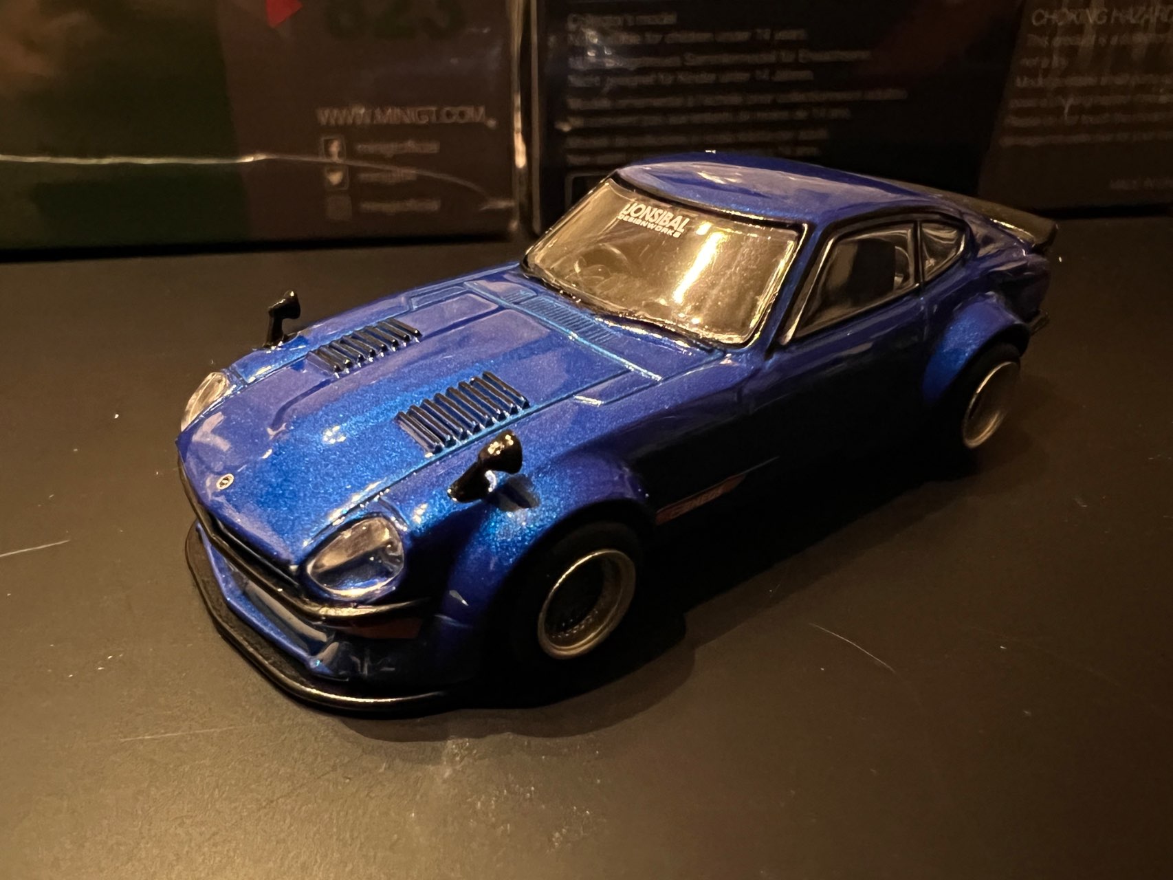 y*様 デビルセット 1/64 Nissan Fairlady Z S30 Widebody Designed by Jon Sibal Blue